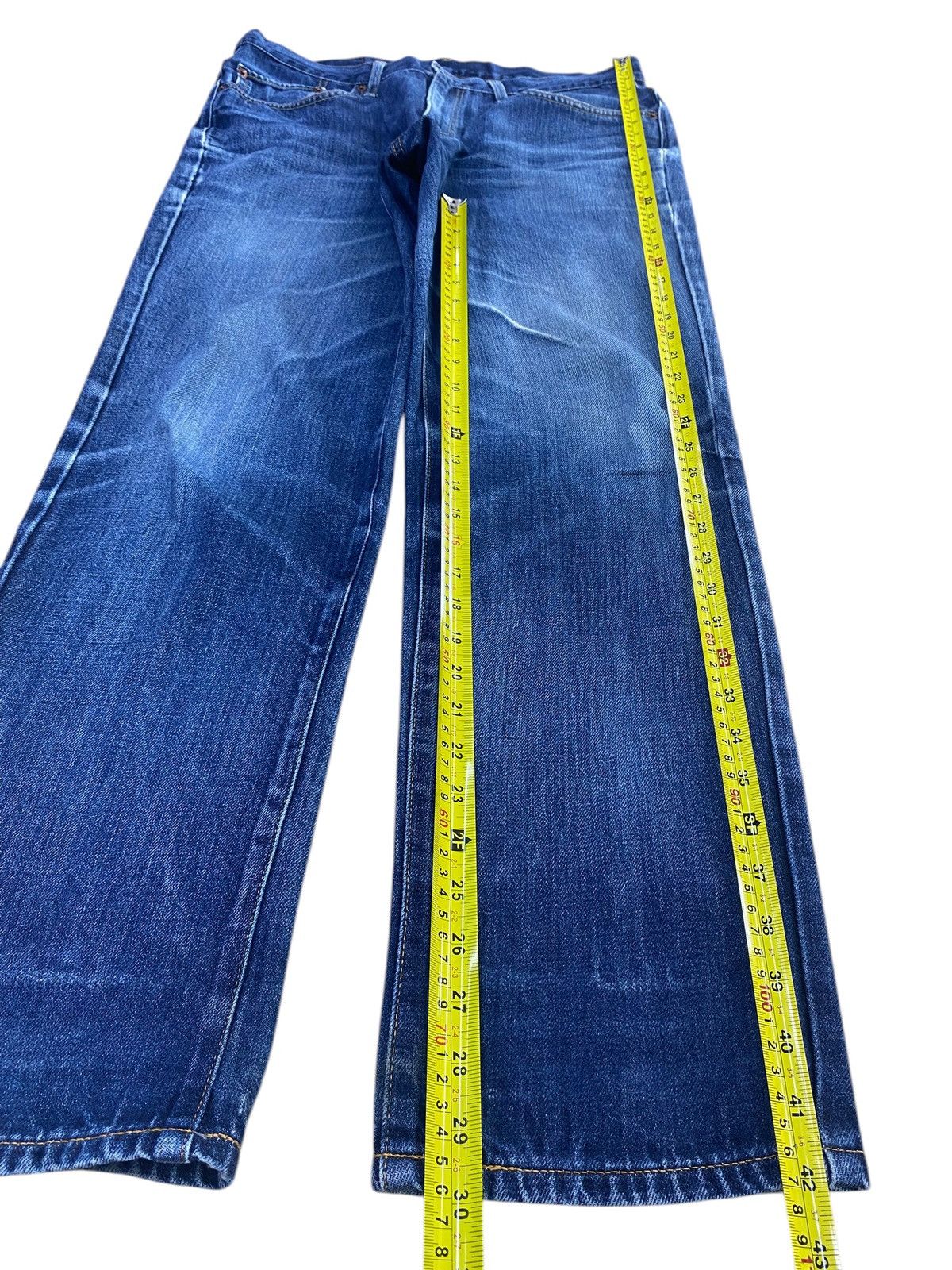 Edwin Edwin Whiskers Blue Wash Style Relaxed Fit Jeans Size US 34 / EU 50 - 7 Thumbnail