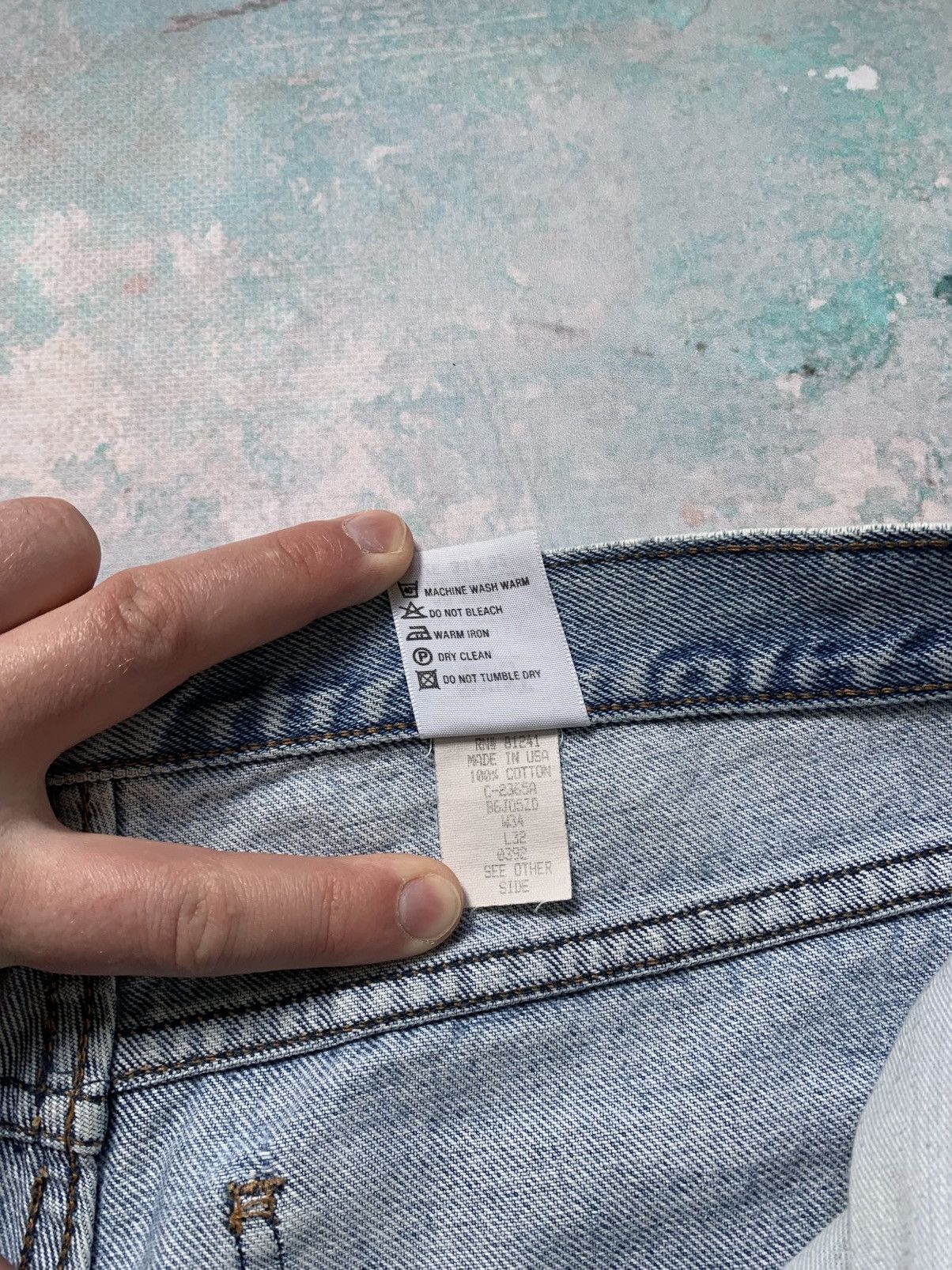 Armani Hype Armani Jeans 2000s Vintage Denim Pant Size US 34 / EU 50 - 12 Thumbnail