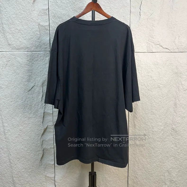Balenciaga Balenciaga Marathon Characters Printed Black Short-sleeve Size US XL / EU 56 / 4 - 2 Thumbnail