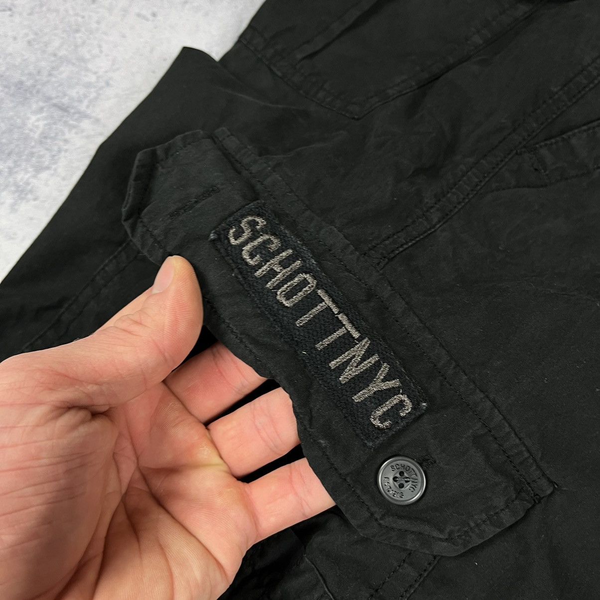 Schott Vintage Schott NYC military cargo pants 90’s Size US 32 / EU 48 - 10 Thumbnail