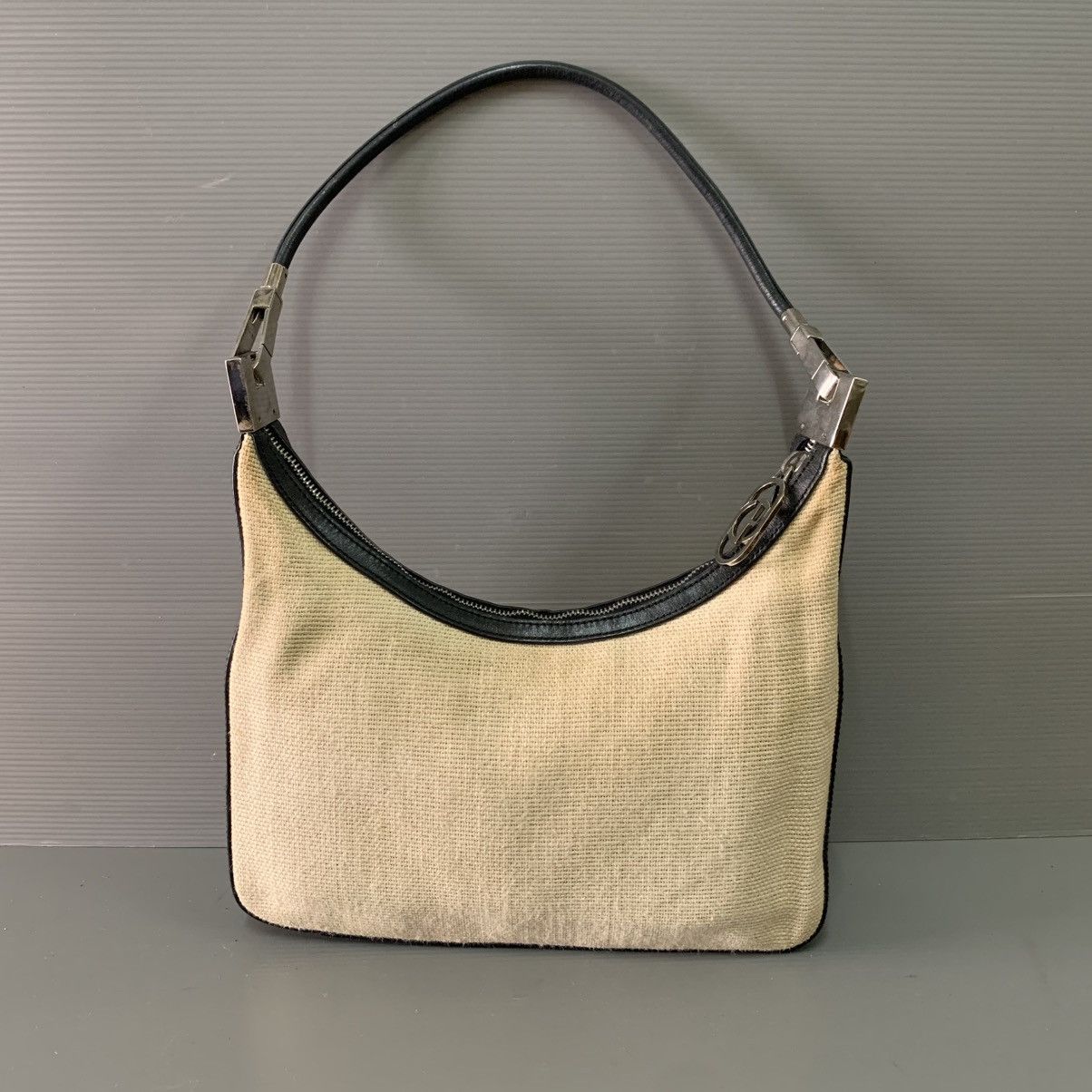 Gucci Gucci jackie Canvas Hobo Bag Size ONE SIZE - 1 Thumbnail
