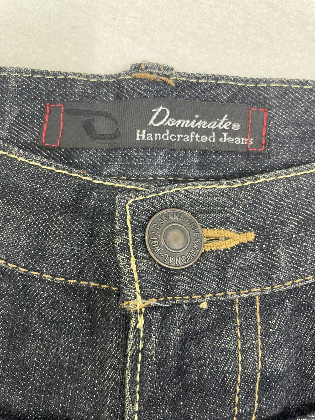 PPFM Dominate Handcrafted Japan Double Waist Jeans Size US 32 / EU 48 - 9 Thumbnail