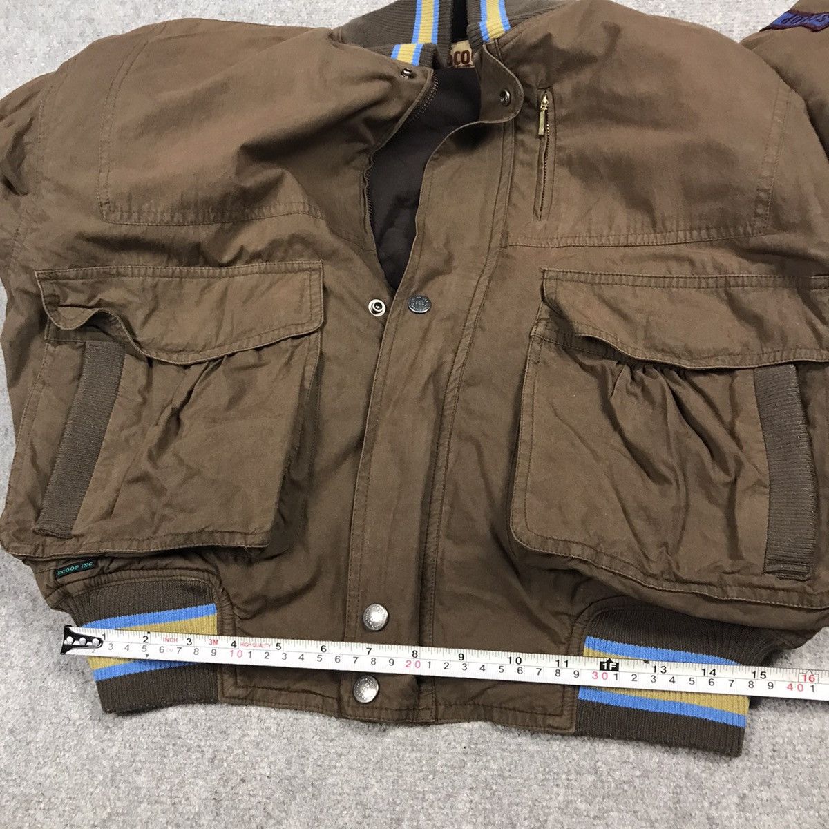 SCOOP SCOOP JAPAN BROWN BOMBER JACKET Size US M / EU 48-50 / 2 - 11 Thumbnail