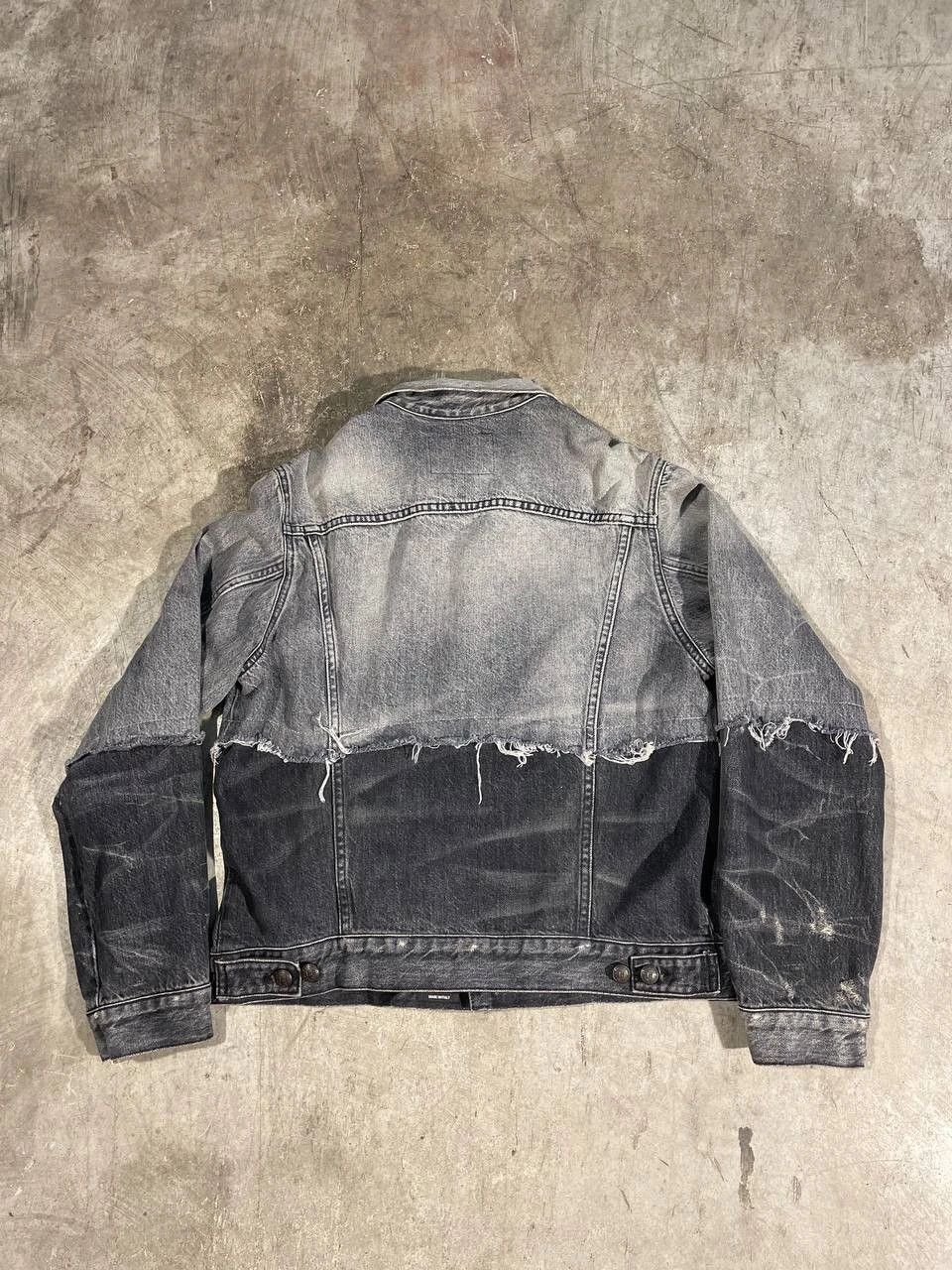 R13 R13 Double Shredded denim jacket Size US M / EU 48-50 / 2 - 2 Thumbnail