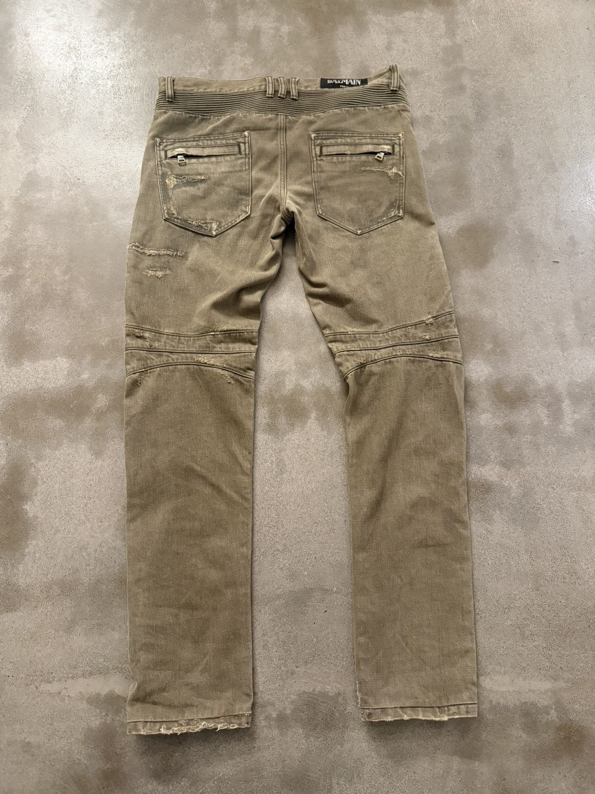 Balmain Balmain Biker Denim Size US 32 / EU 48 - 3 Thumbnail