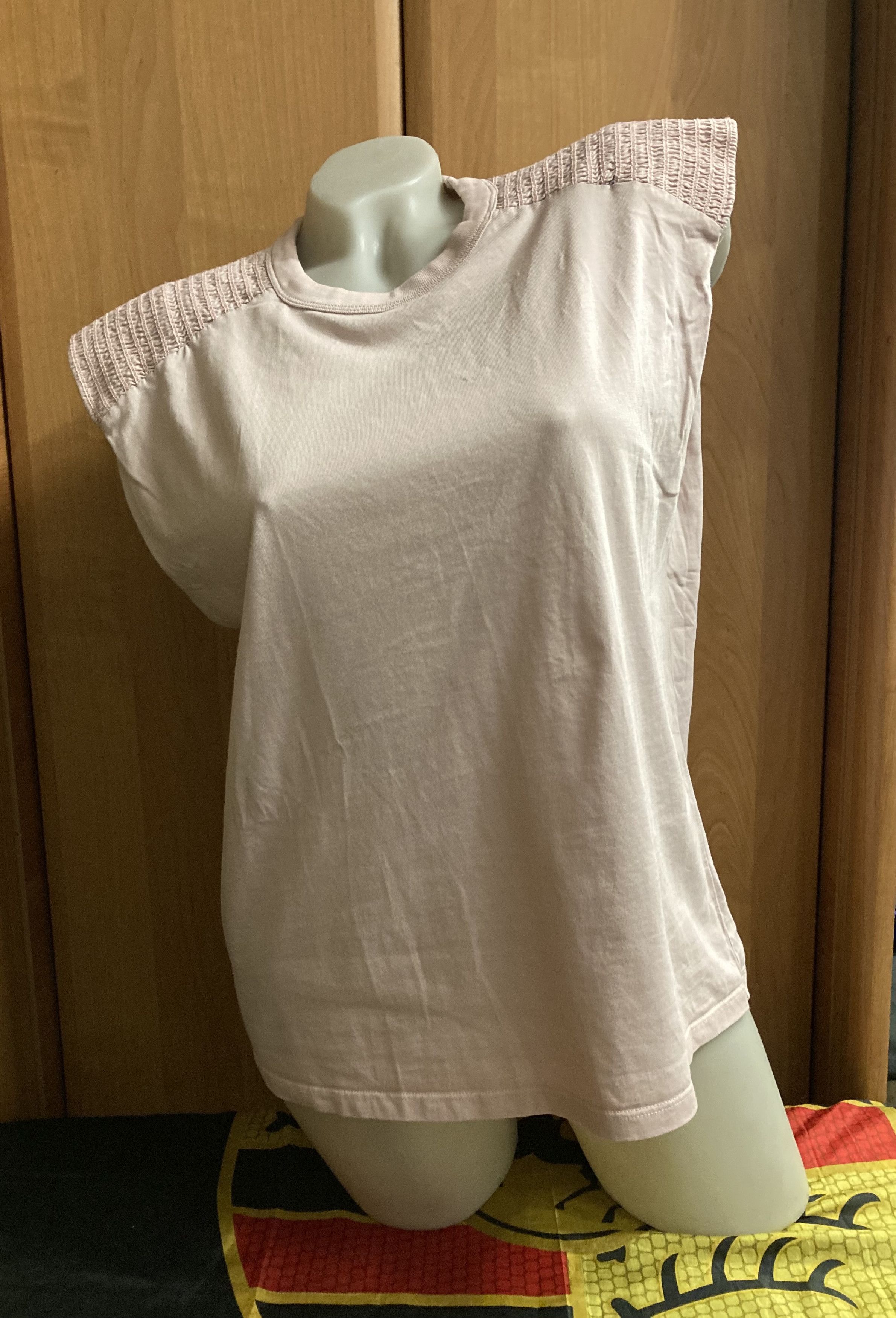 Sezane Sezane Paris Sleeveless With Embroidery T-Shirt Size M / US 6-8 / IT 42-44 - 1 Thumbnail