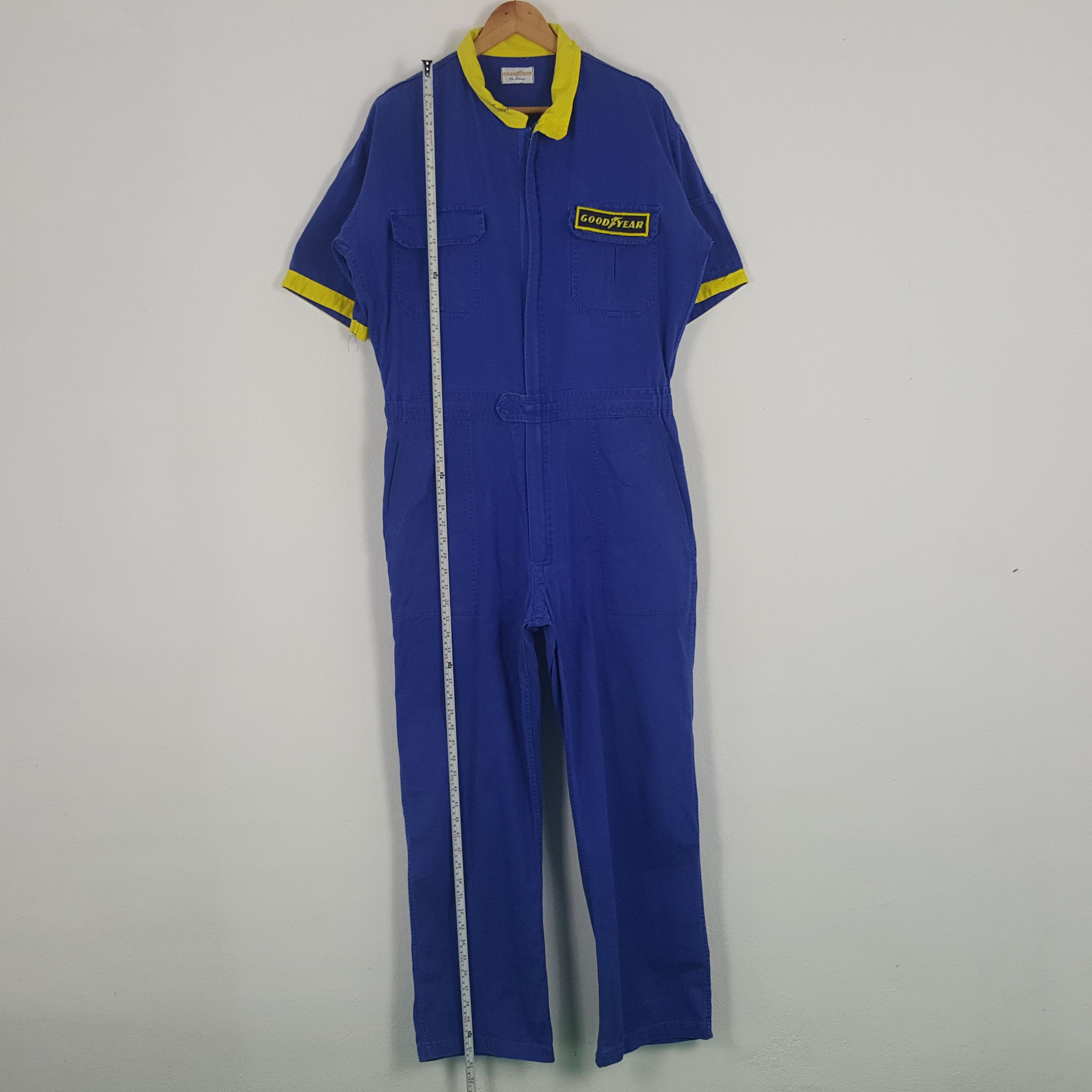 Japanese Brand × Vintage Vintage Good Year Racing Formula One F1 Coverall Jacket Size US XL / EU 56 / 4 - 6 Thumbnail