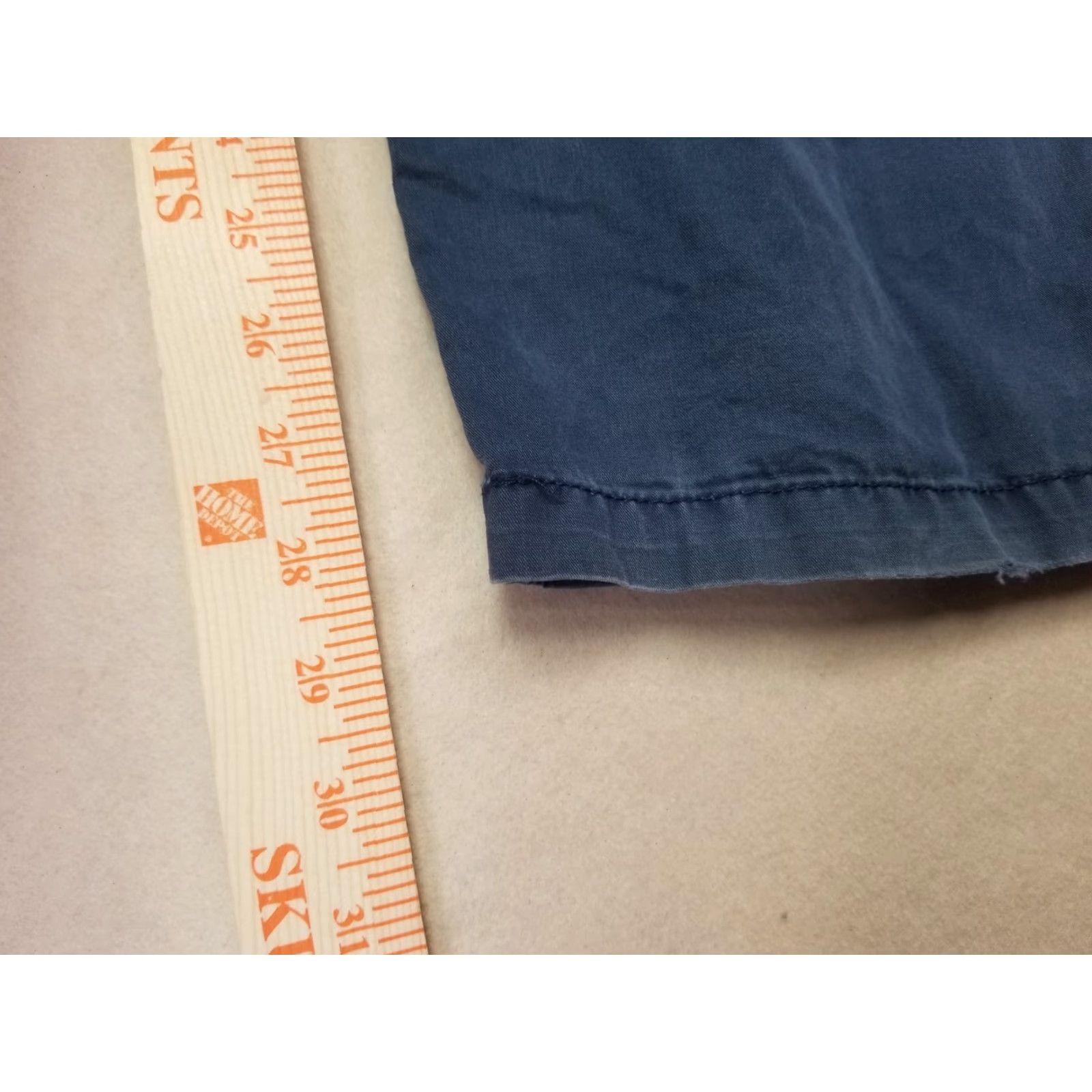 Vans Vans Pants Men S Blue Elastic Waist Drawstring Tapered Ank le Flat Front Knit Cotton Retro Skater Pockets Size US 29 - 5 Thumbnail