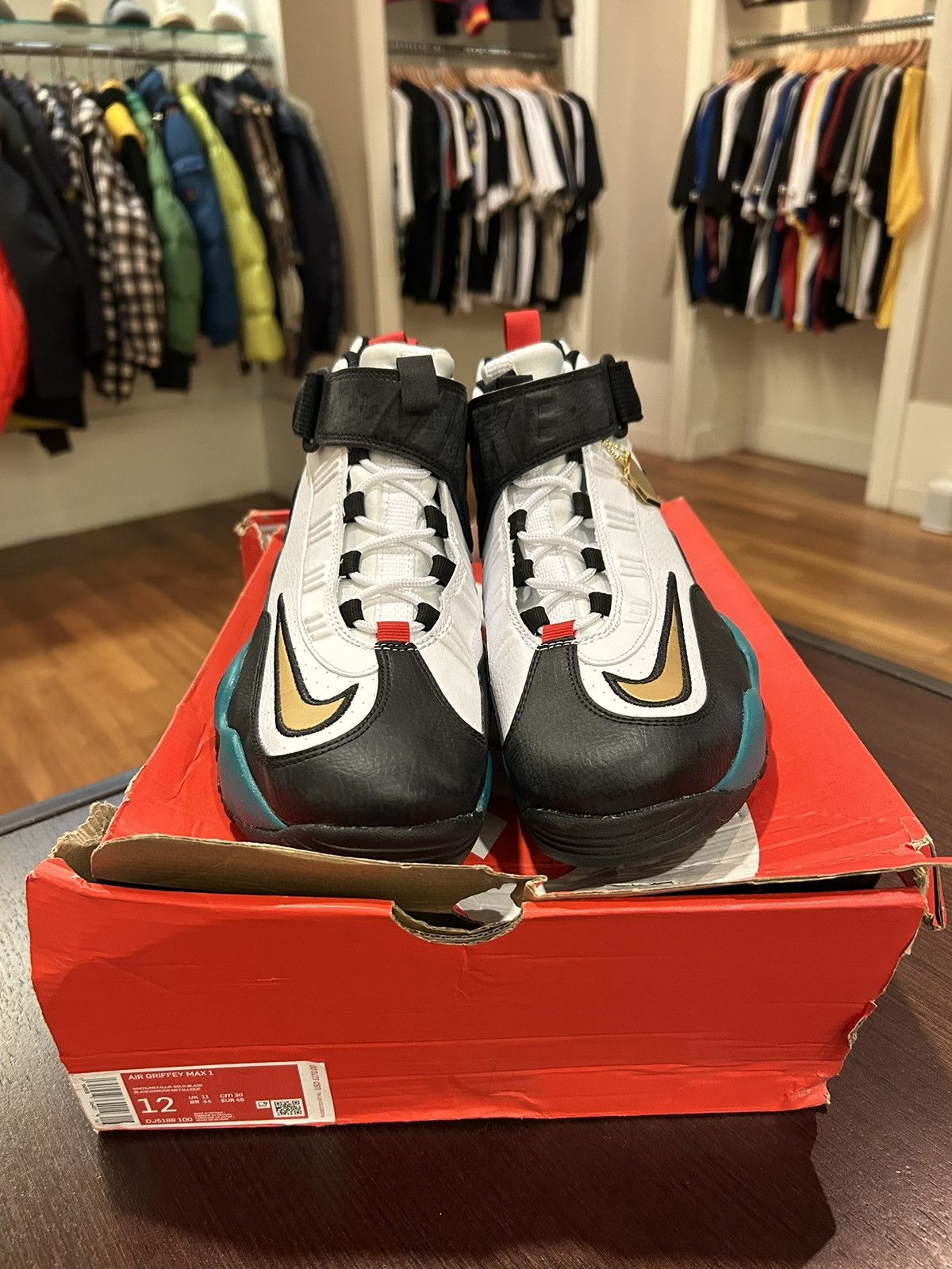 Nike Nike Air Griffey Max 1 Swingman Sweetest Swing Size US 12 / EU 45 - 5 Thumbnail