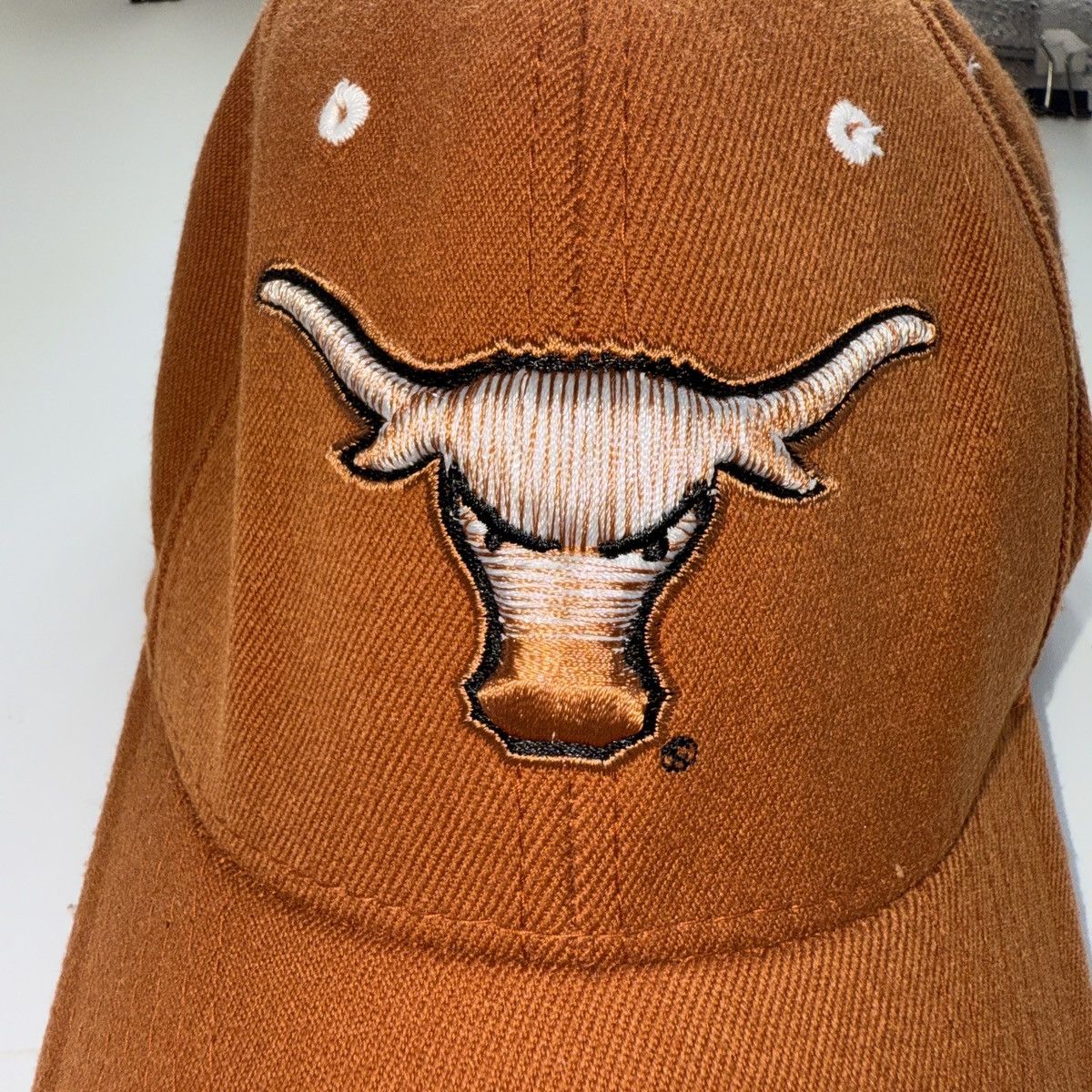 NCAA × Vintage Orange Texas Longhorns fitted hat Size ONE SIZE - 3 Thumbnail