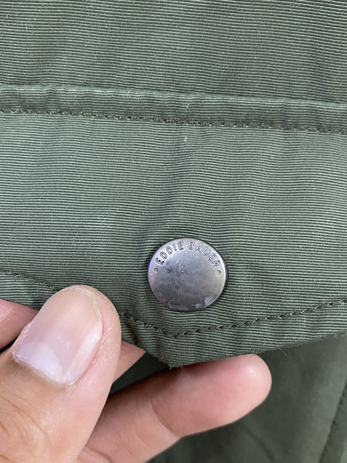 Eddie Bauer × Vintage Eddie Bauer Jacket Green Mens Size L / US 10 / IT 46 - 6 Thumbnail