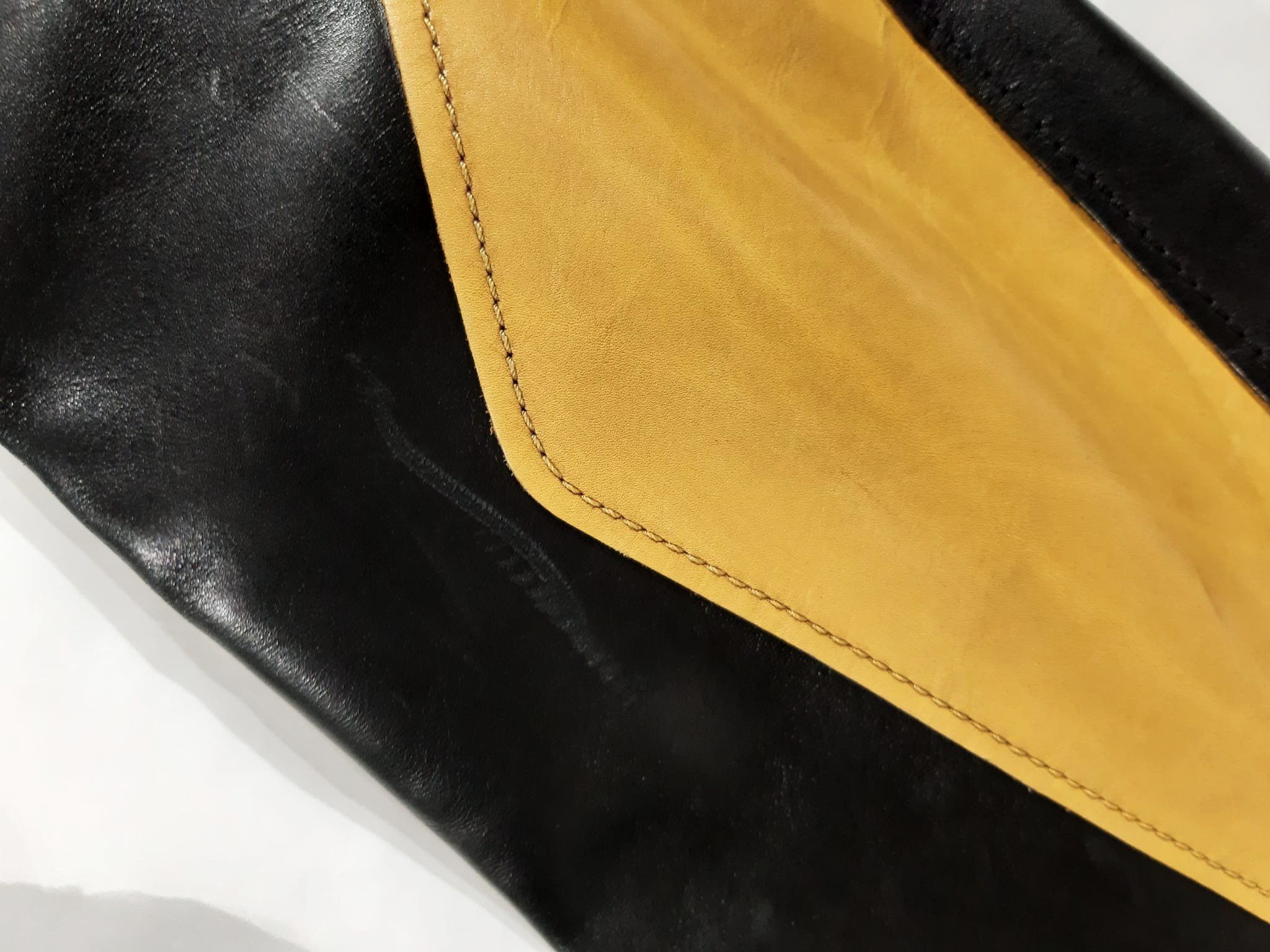 Miu Miu MiuMiu Biker Color Block High Boots FW 2008 Size US 10.5 / IT 40.5 - 8 Thumbnail