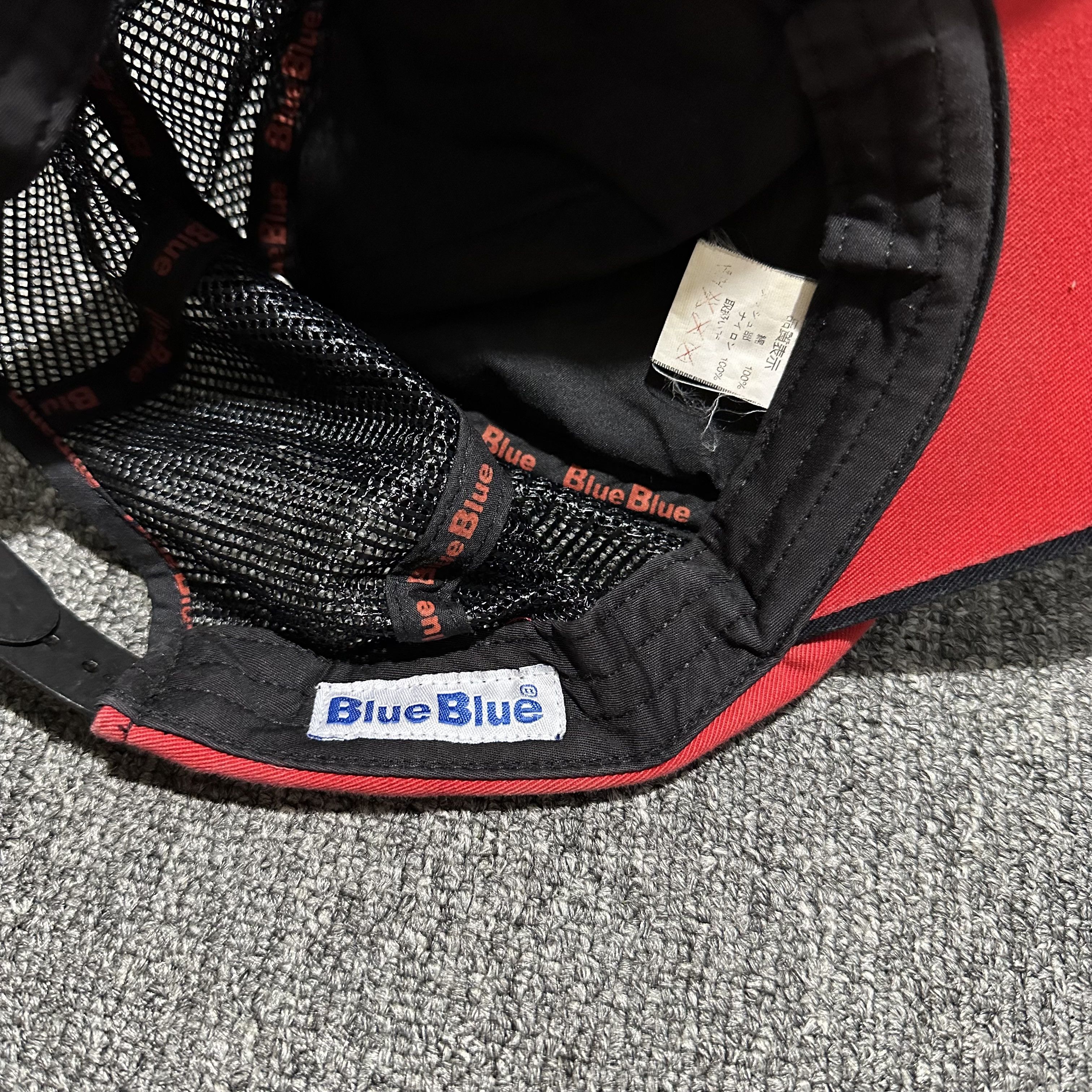 Blue Blue Japan Vintage Blue Blue Japan Trucker Hat Size ONE SIZE - 6 Thumbnail