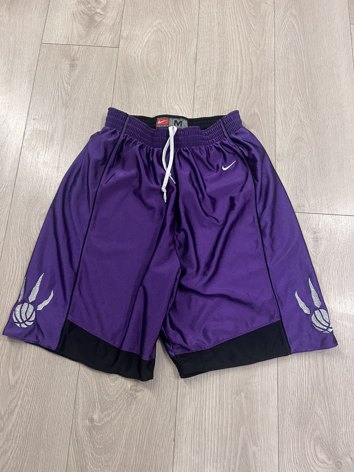 Nike Streetwear Vintage Vintage Nike Toronto Raptors Basketball Shorts Reversible Grailed