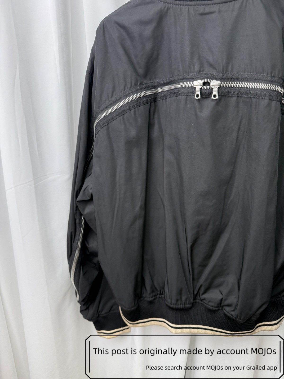 Dries Van Noten Sz L Dries Van Noten Classic Back Zip Bomber mojos1111 Size US L / EU 52-54 / 3 - 7 Thumbnail