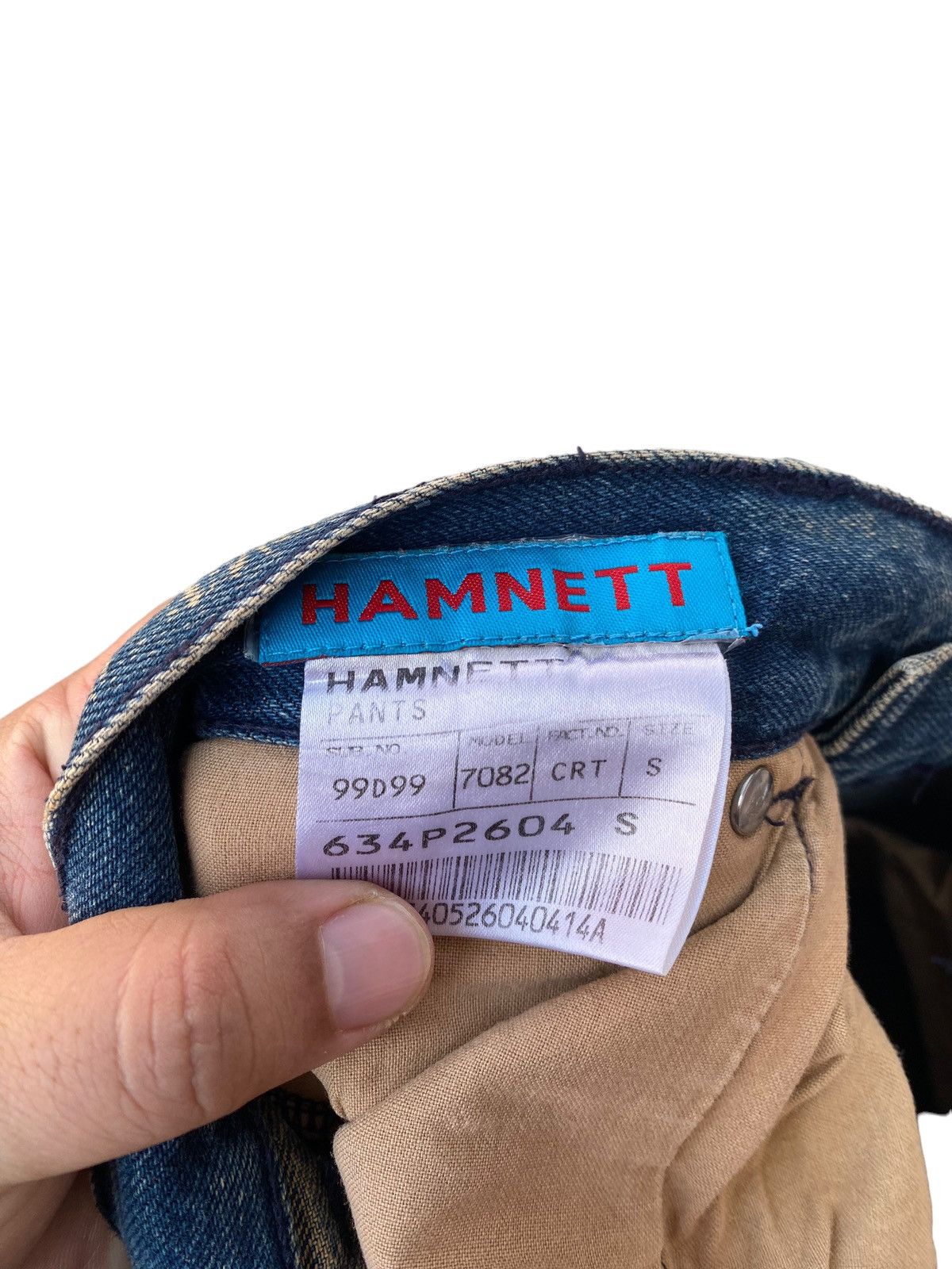 Katharine Hamnett London Vintage Hamnet Acid Wash Style Flare Pant Size US 30 / EU 46 - 5 Thumbnail