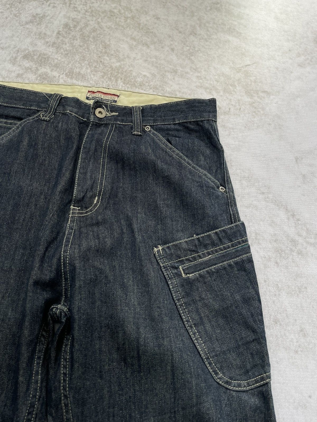 If Six Was Nine × Japanese Brand × Le Grande Bleu (L.G.B.) 2000s junggle storm denim pants y2k style Size US 32 / EU 48 - 4 Thumbnail