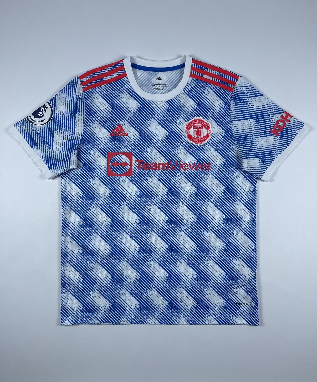 Adidas Adidas Manchester United 2021/22 Soccer Jersey Football Tee Size US L / EU 52-54 / 3 - 1 Thumbnail
