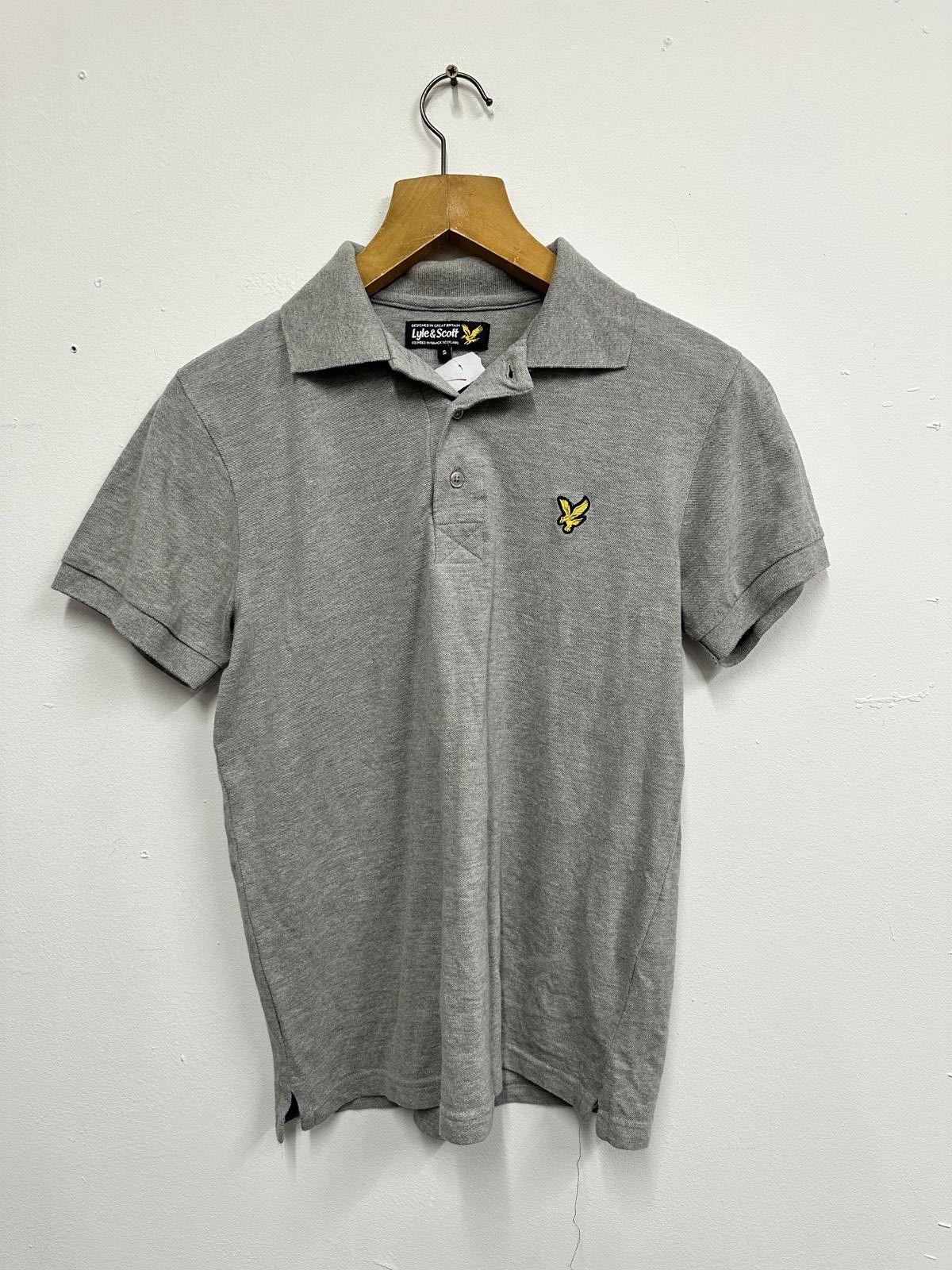 Lyle & Scott Lyle & Scott Grey Men's Polo Shirt Size US S / EU 44-46 / 1 - 1 Thumbnail