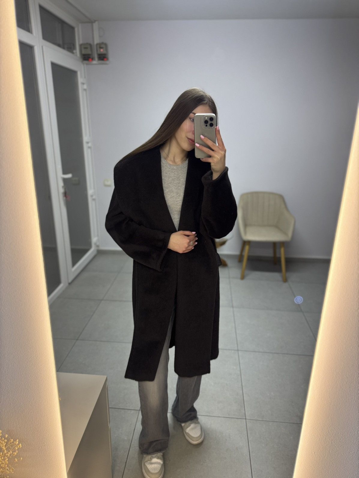 Max Mara Max Mara Luxury Alpaca Wool Coat Size S / US 4 / IT 40 - 4 Thumbnail