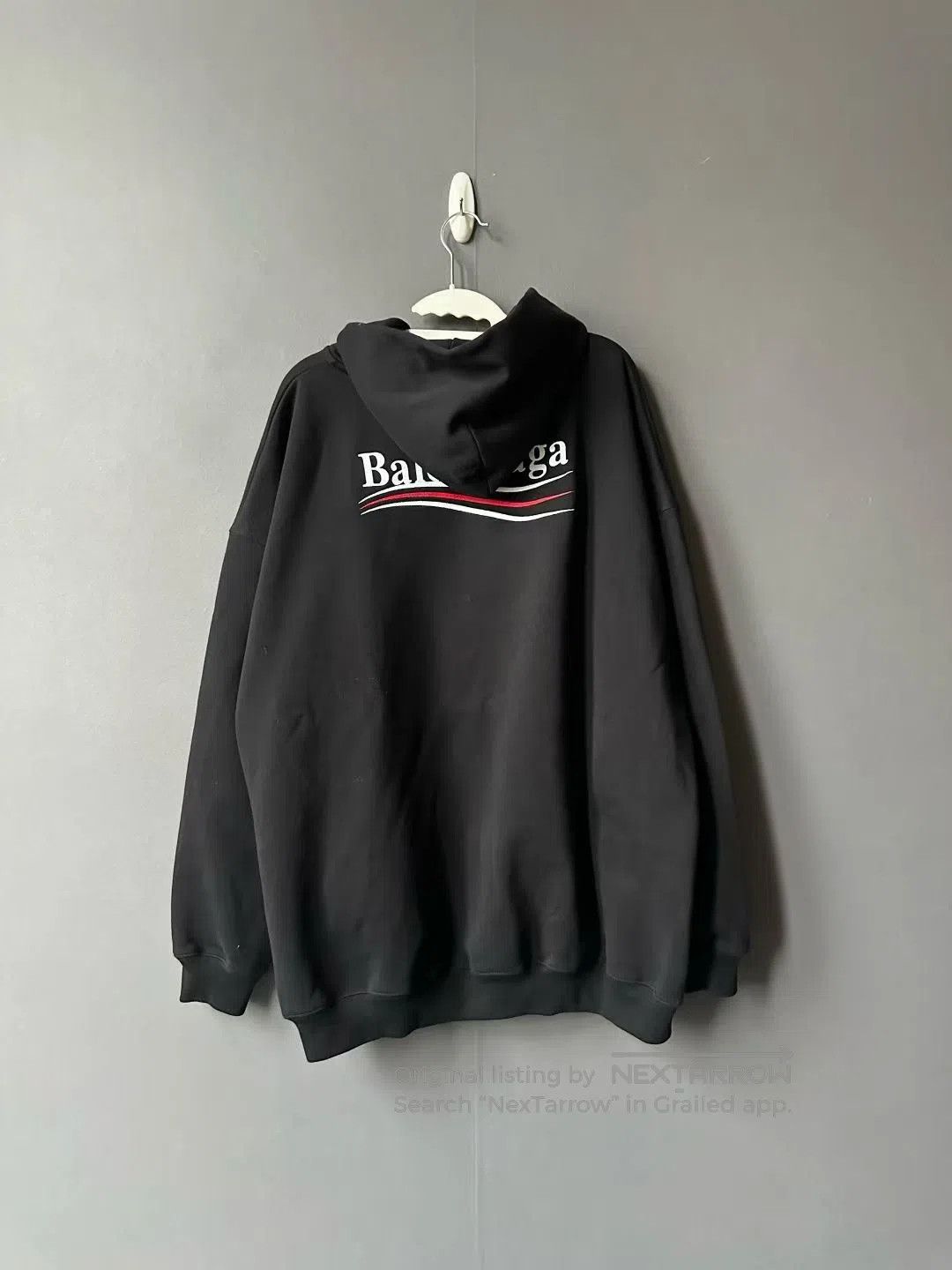 Balenciaga Balenciaga Black Embroidered Coca-Cola Hoodie| Size US S / EU 44-46 / 1 - 2 Thumbnail