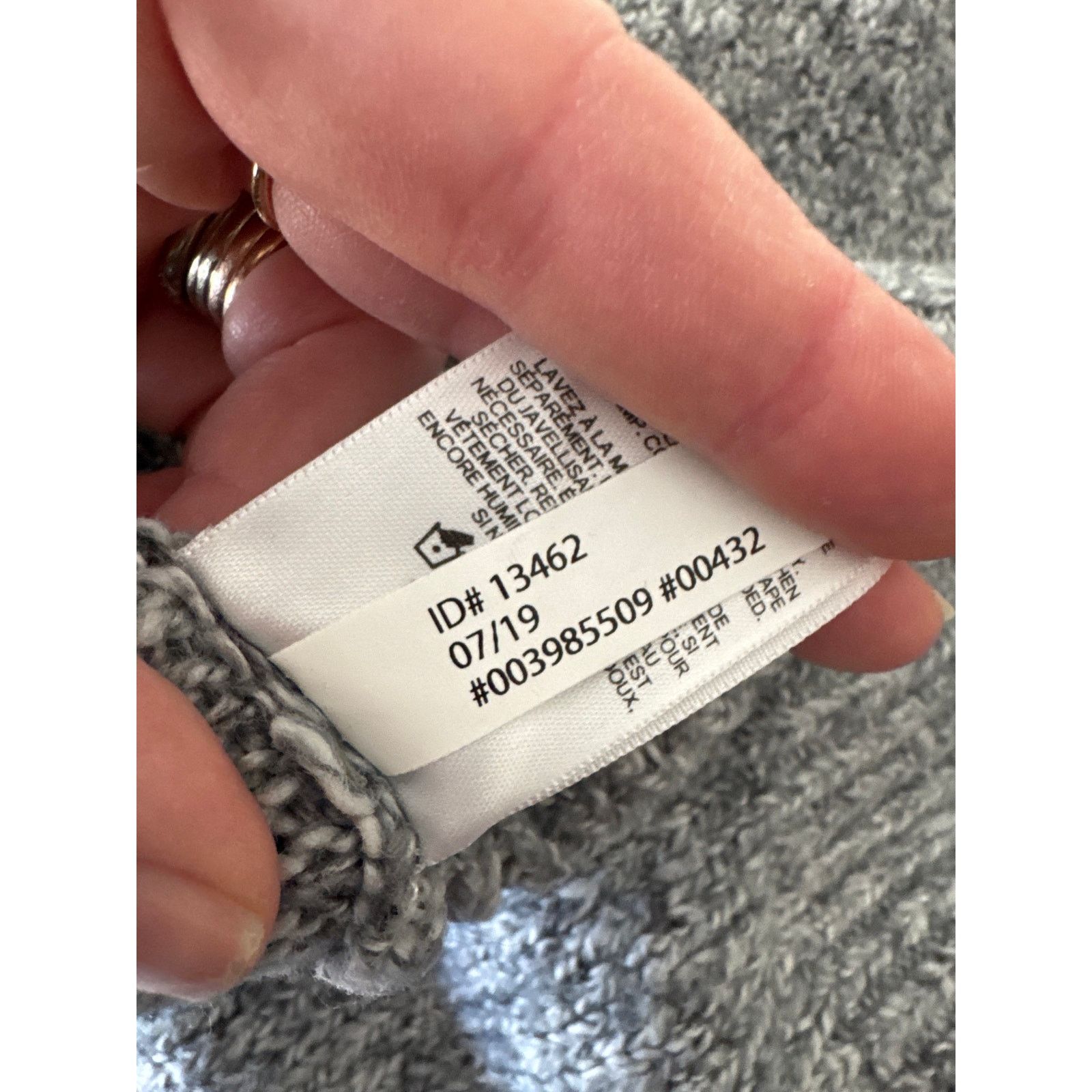 Express EXPRESS Men's Heathered Gray Cotton Blend Turtleneck Sweater Size US M / EU 48-50 / 2 - 6 Thumbnail
