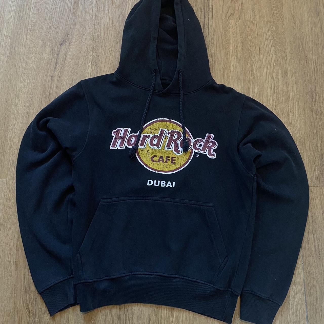 Hard Rock Cafe Black Hard Rock Cafe Dubai hoodie Vintage y2k Size US S / EU 44-46 / 1 - 1 Thumbnail