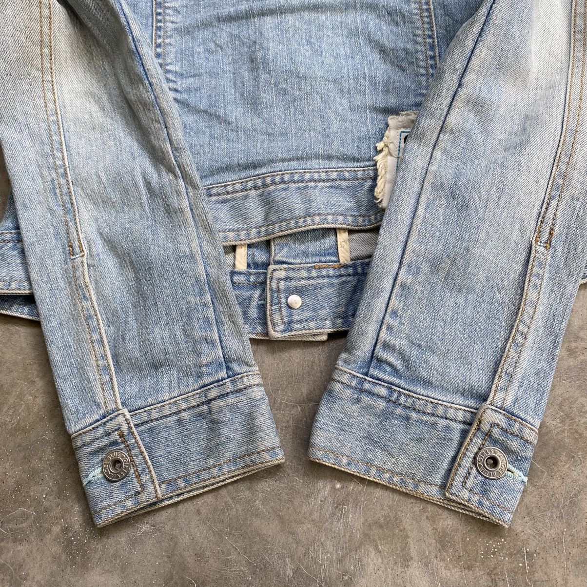 Angel Blue 2000s Angel Blue Super Label Denim Jacket Size US XXS / EU 40 - 9 Thumbnail