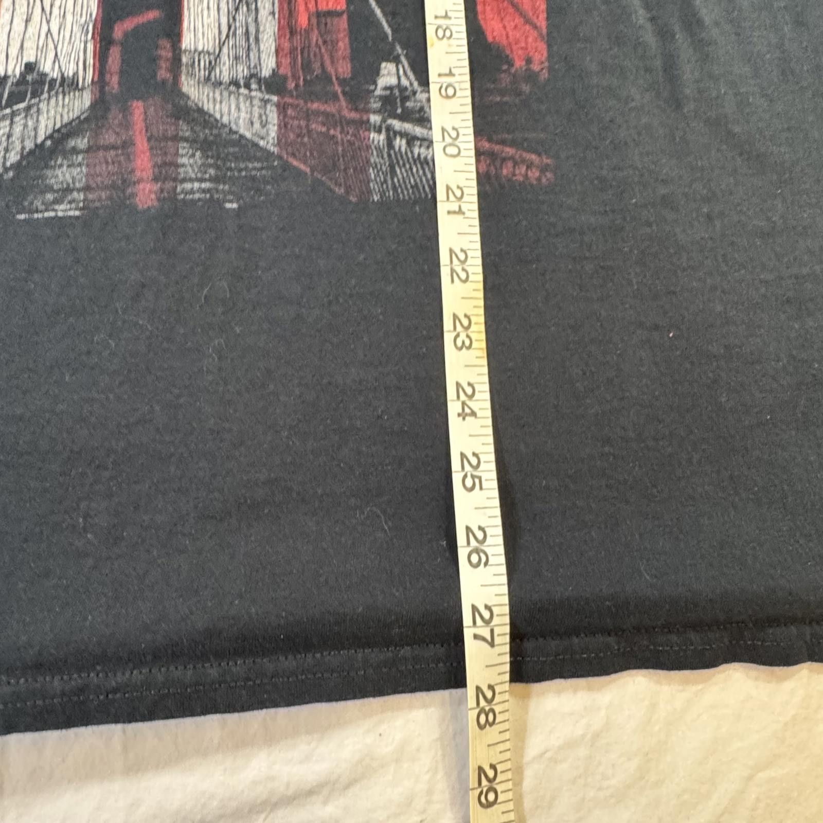 Tony Hawk Tony Hawk Men's Skater T Shirt XL Flag Brooklyn Bridge USA Size US XL / EU 56 / 4 - 9 Thumbnail