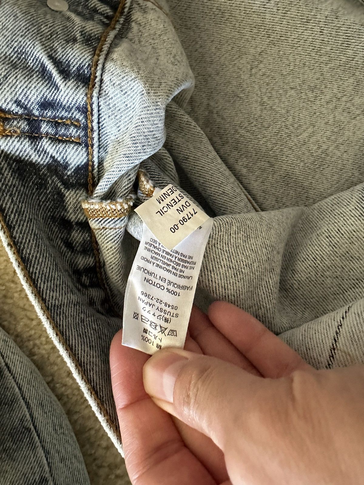 Dries Van Noten × Stussy Dries Van Noten Stussy Denim Jacket Size US L / EU 52-54 / 3 - 8 Thumbnail