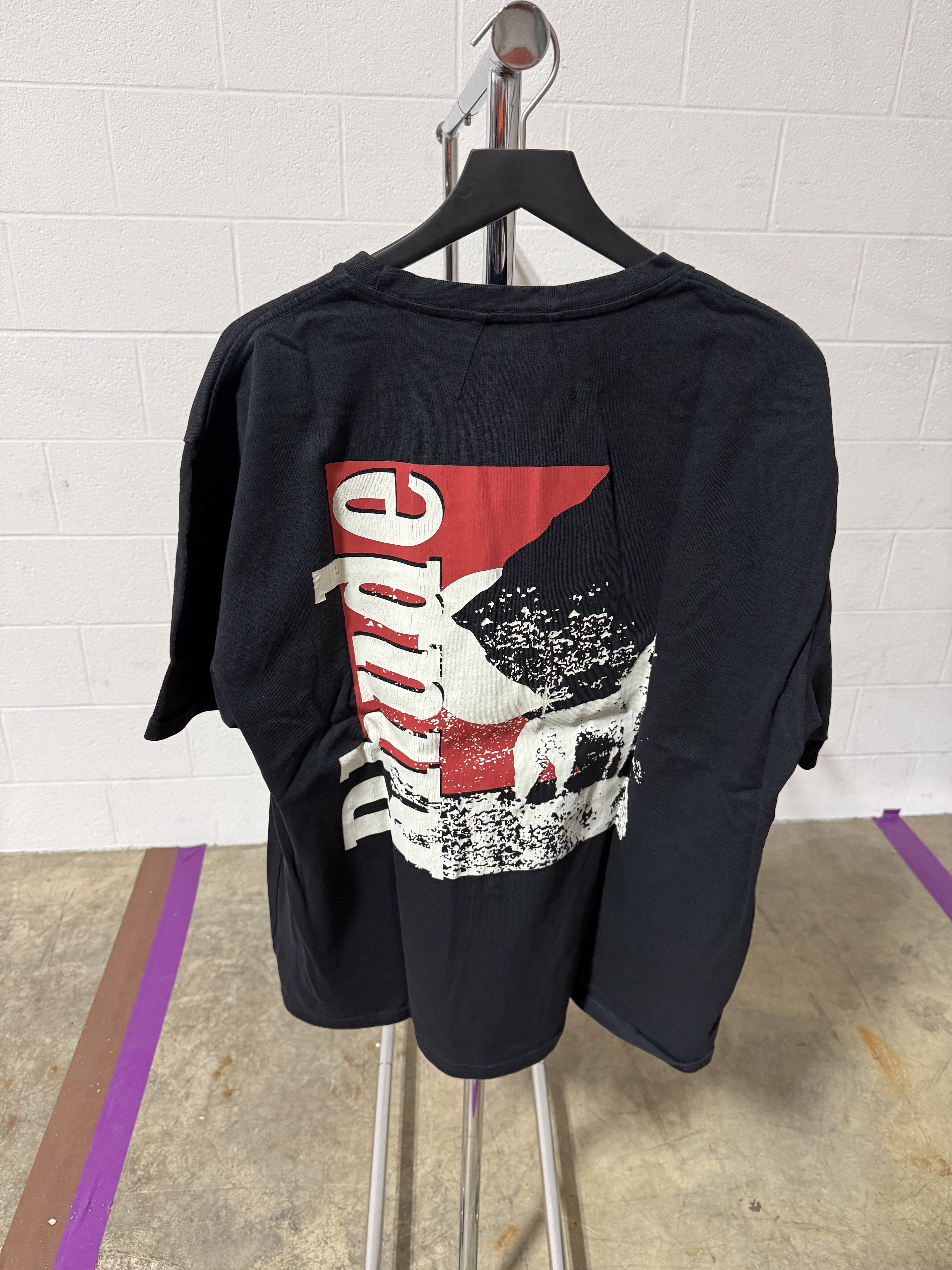 Rhude Rhude Moonlight Wolf Pocket Tee 'Vintage Black' Size US XL / EU 56 / 4 - 4 Thumbnail
