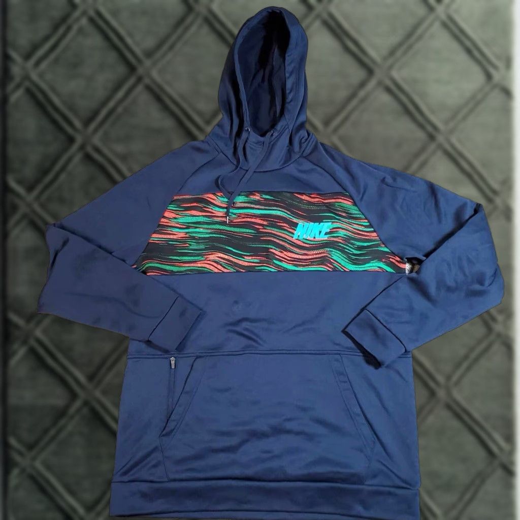 Nike Nike Dri-Fit Hoodie Multicolor Adult Large Hooded Sweatshirt L Size US L / EU 52-54 / 3 - 1 Thumbnail