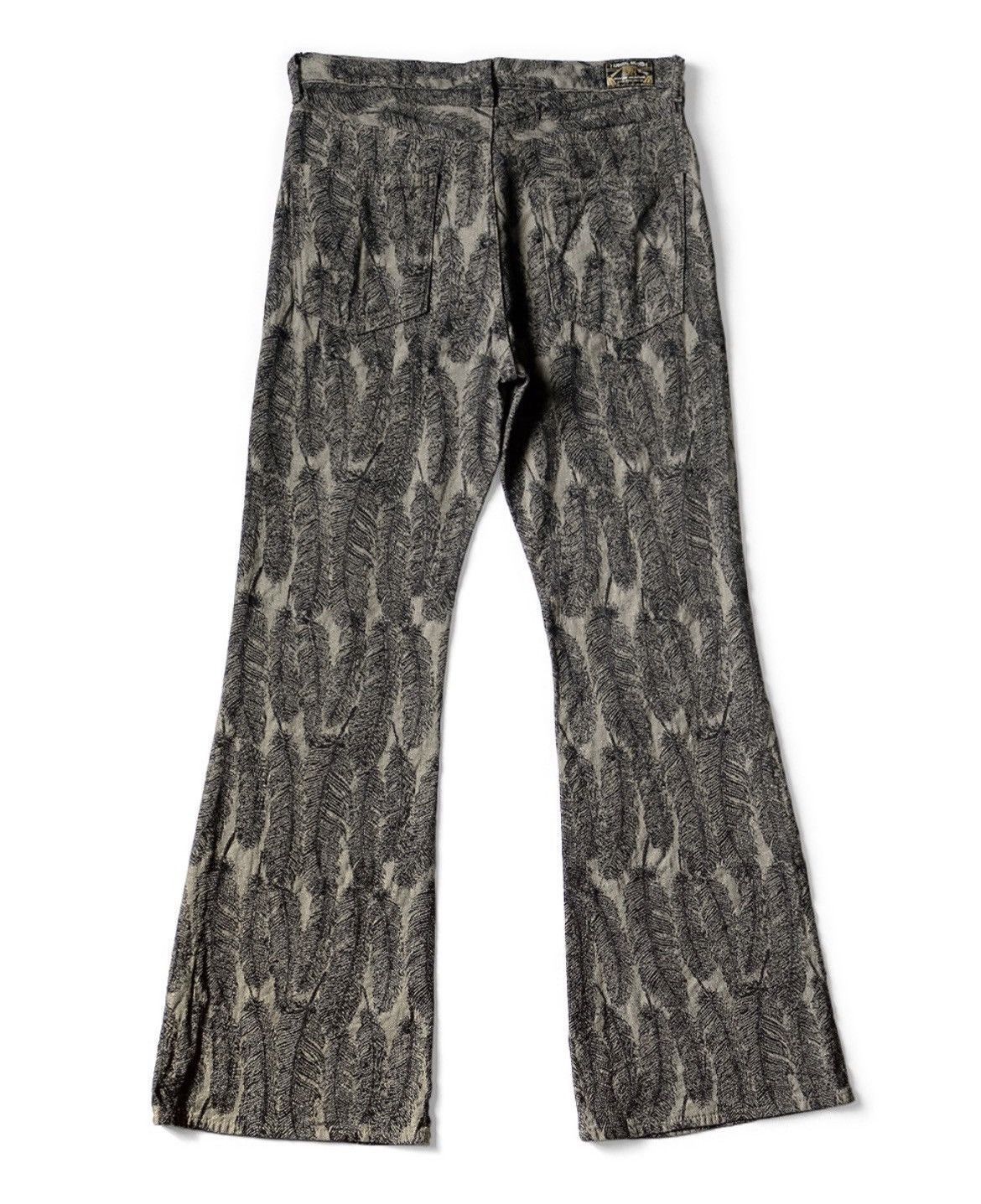 Kapital Kapital 12oz Magpie feather flare denim 5p Okabellbo 32inch Size US 32 / EU 48 - 4 Thumbnail