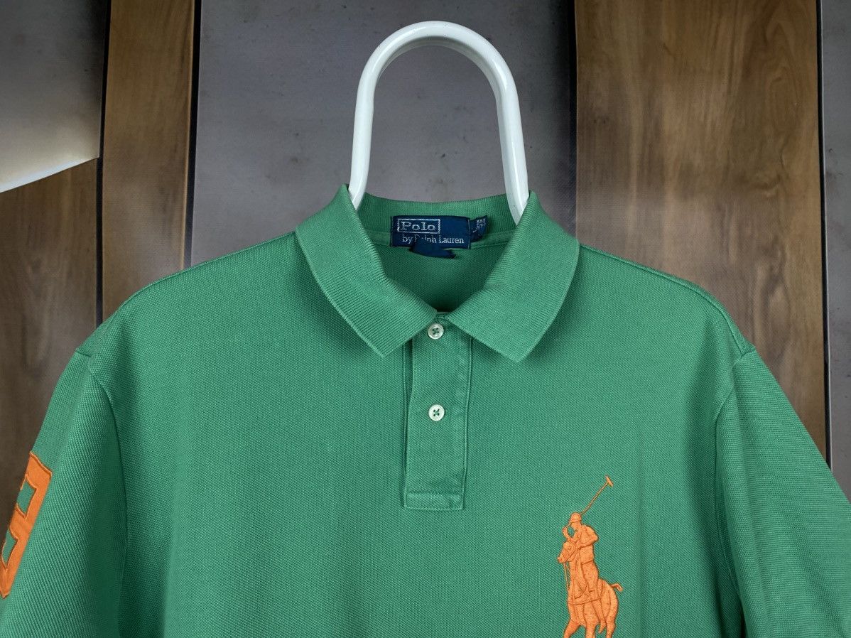 Polo Ralph Lauren 🎠Vintage 90s Polo T-Shirt Polo Ralph Lauren Racing 3 Chief🎠 Size US L / EU 52-54 / 3 - 5 Thumbnail