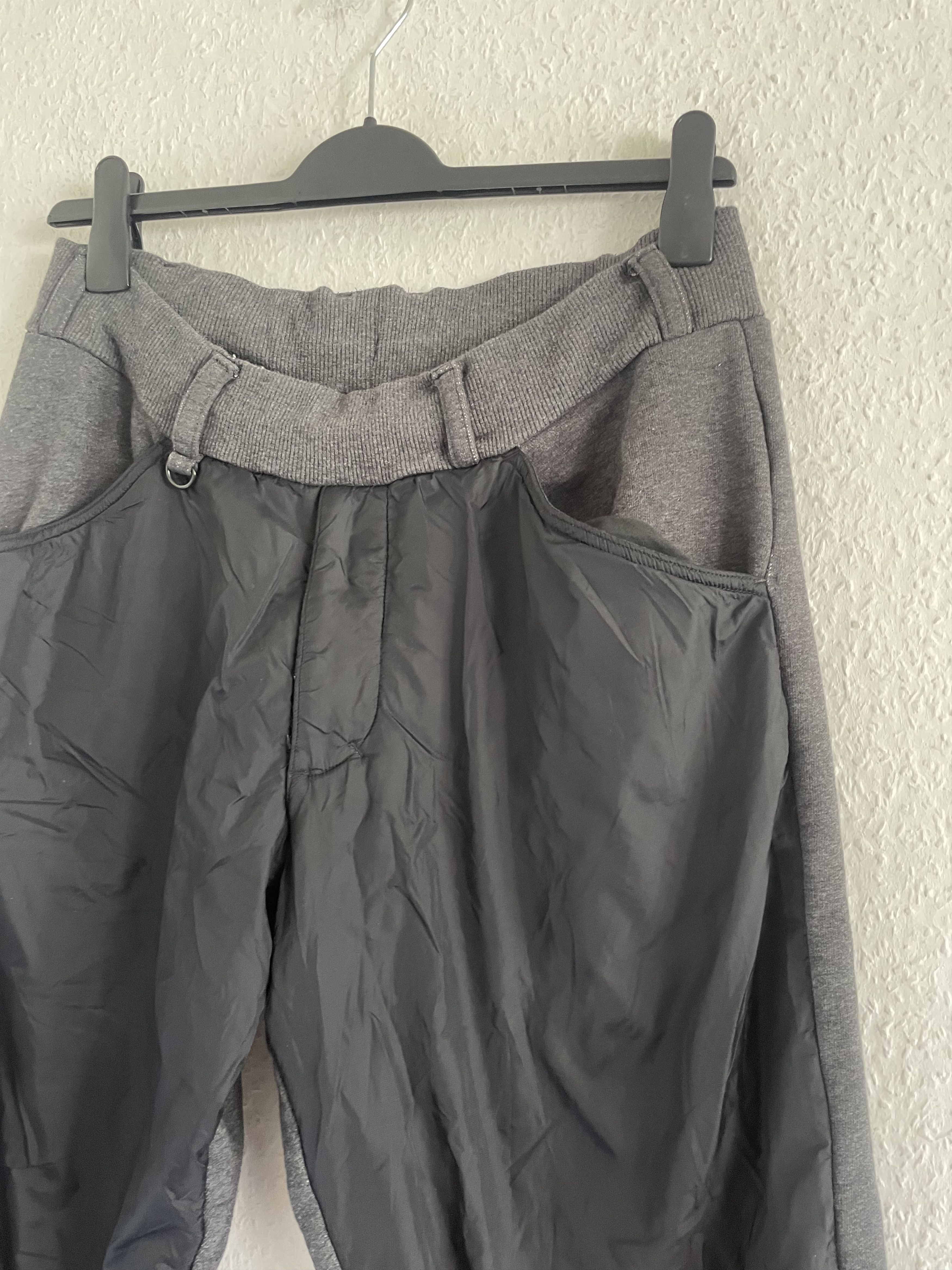 Y-3 Docking Sweat Jogger Hybrid Pants Grey Size US 34 / EU 50 - 4 Thumbnail