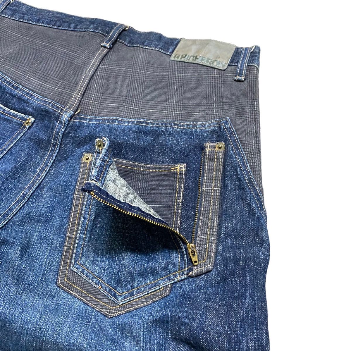 Japanese Brand Japanese Brand HIGHBROW Hybrid Denim Jeans Size US 32 / EU 48 - 13 Thumbnail