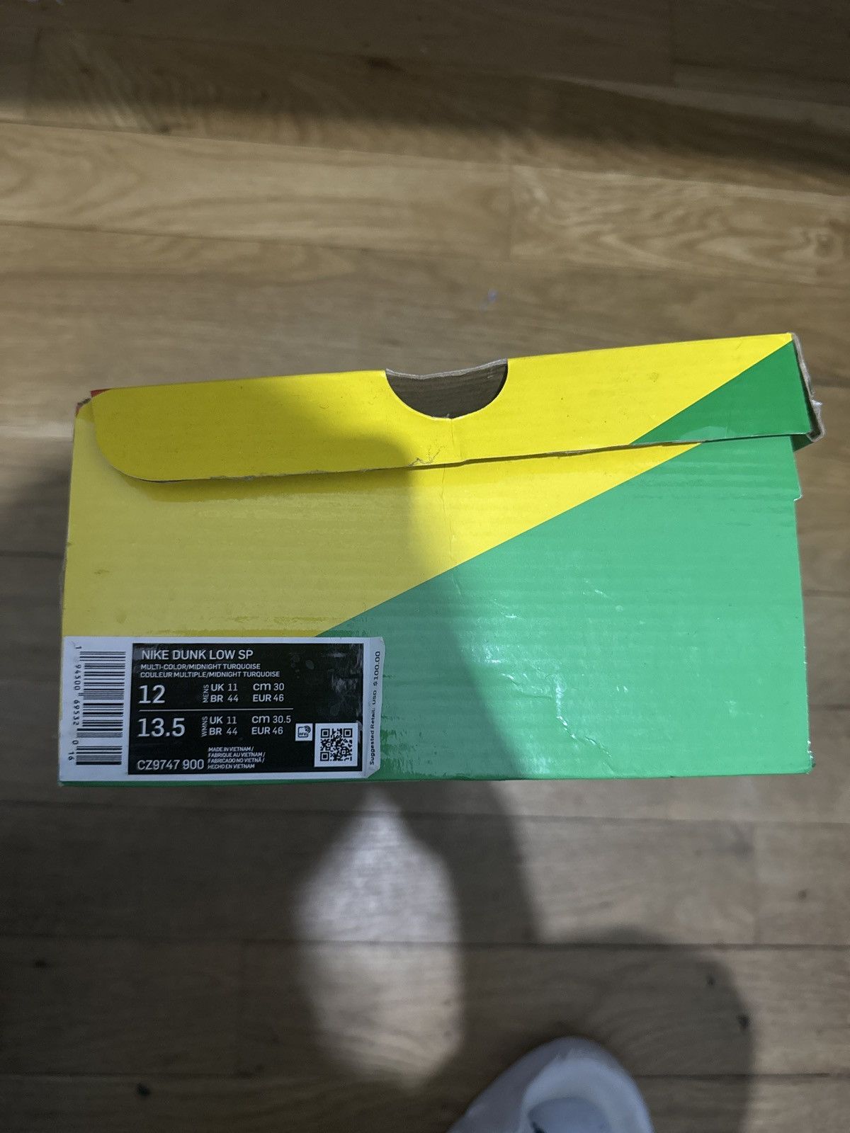 Nike Dunk Low “Community Gardens” Size US 12 / EU 45 - 6 Thumbnail