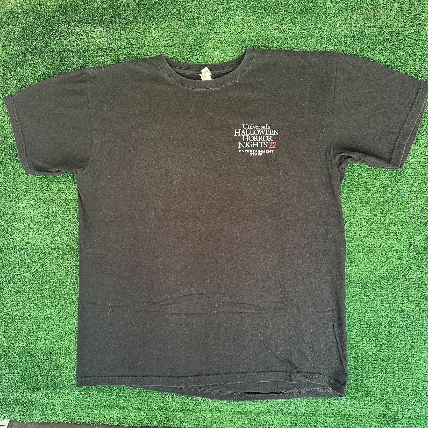 Anvil Vintage Y2K Universal Halloween Horror Nights Staff T-Shirt Size US L / EU 52-54 / 3 - 4 Thumbnail