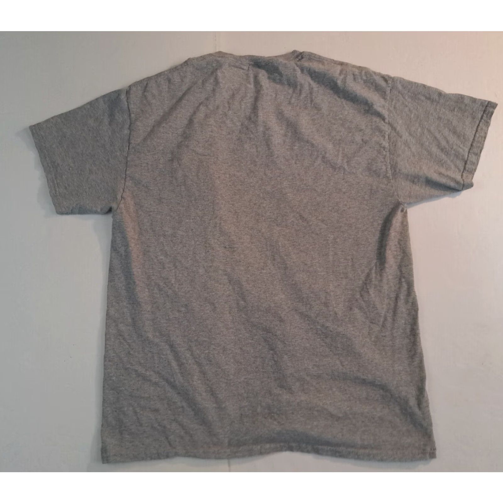 Fruit Of The Loom VINTAGE McDonalds Camp Big Mac Fries Shake Nuggets T-Shirt Adult Large Gray Retro Men Short Sleeve Regular L Shine? Size US L / EU 52-54 / 3 - 5 Thumbnail