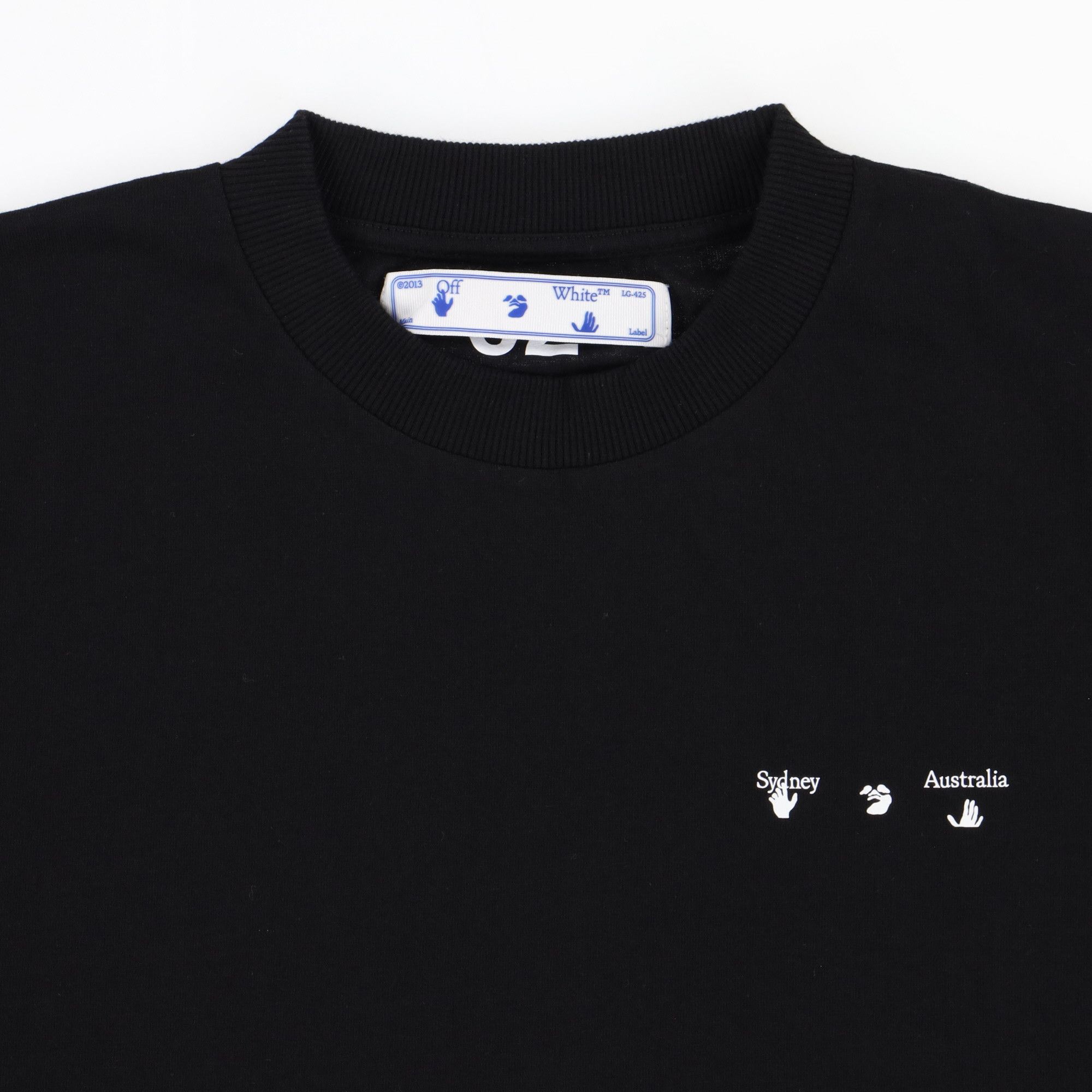 Off-White Black Sydney Exclusive Arrows T-Shirt Size US XXS / EU 40 - 4 Thumbnail