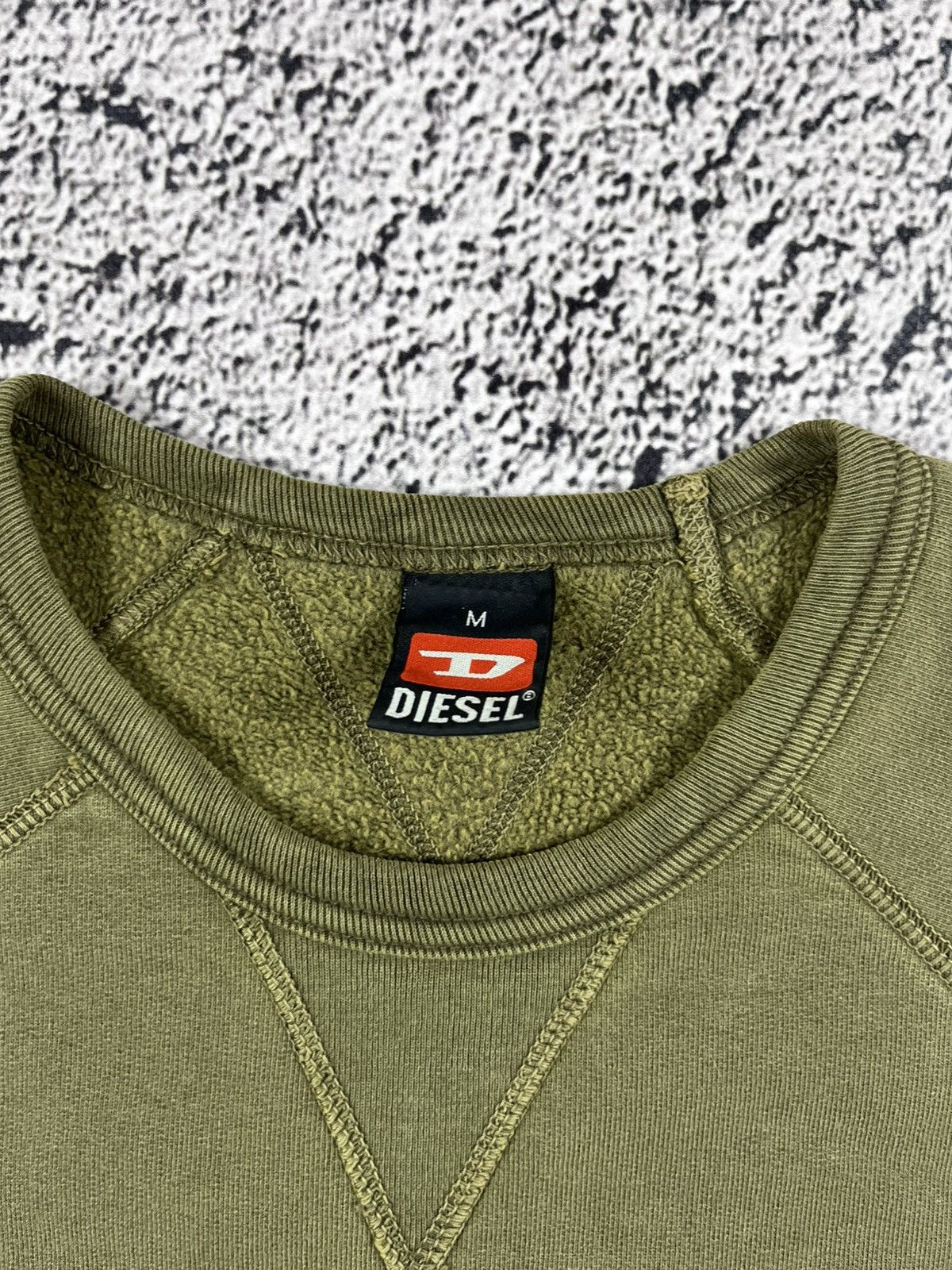Diesel Diesel Y2K Vintage Crewneck Short Sleeve Sweatshirt size M Size US M / EU 48-50 / 2 - 5 Thumbnail