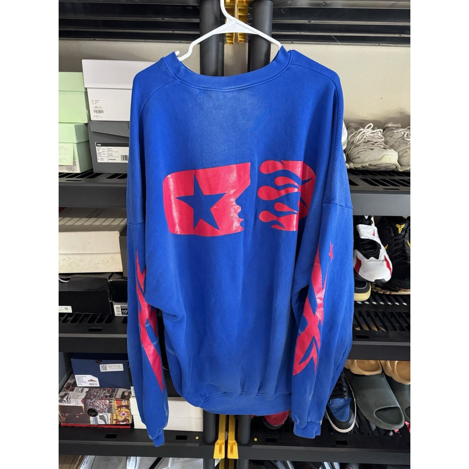 HELLSTAR Hellstar Sport Crewneck Sweatshirt Blue Size Extra Large XL Size US XL / EU 56 / 4 - 7 Thumbnail