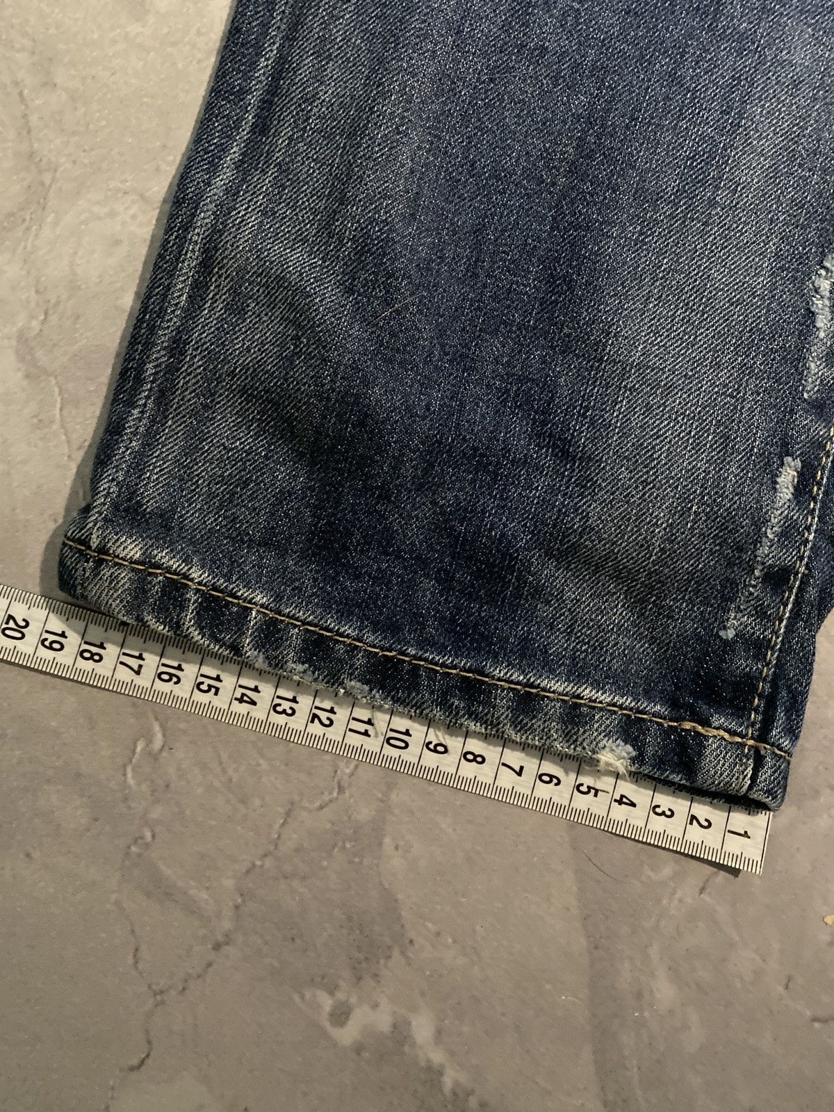 Japanese Brand Rare Avant Garde Slim Denim Size US 30 / EU 46 - 12 Thumbnail