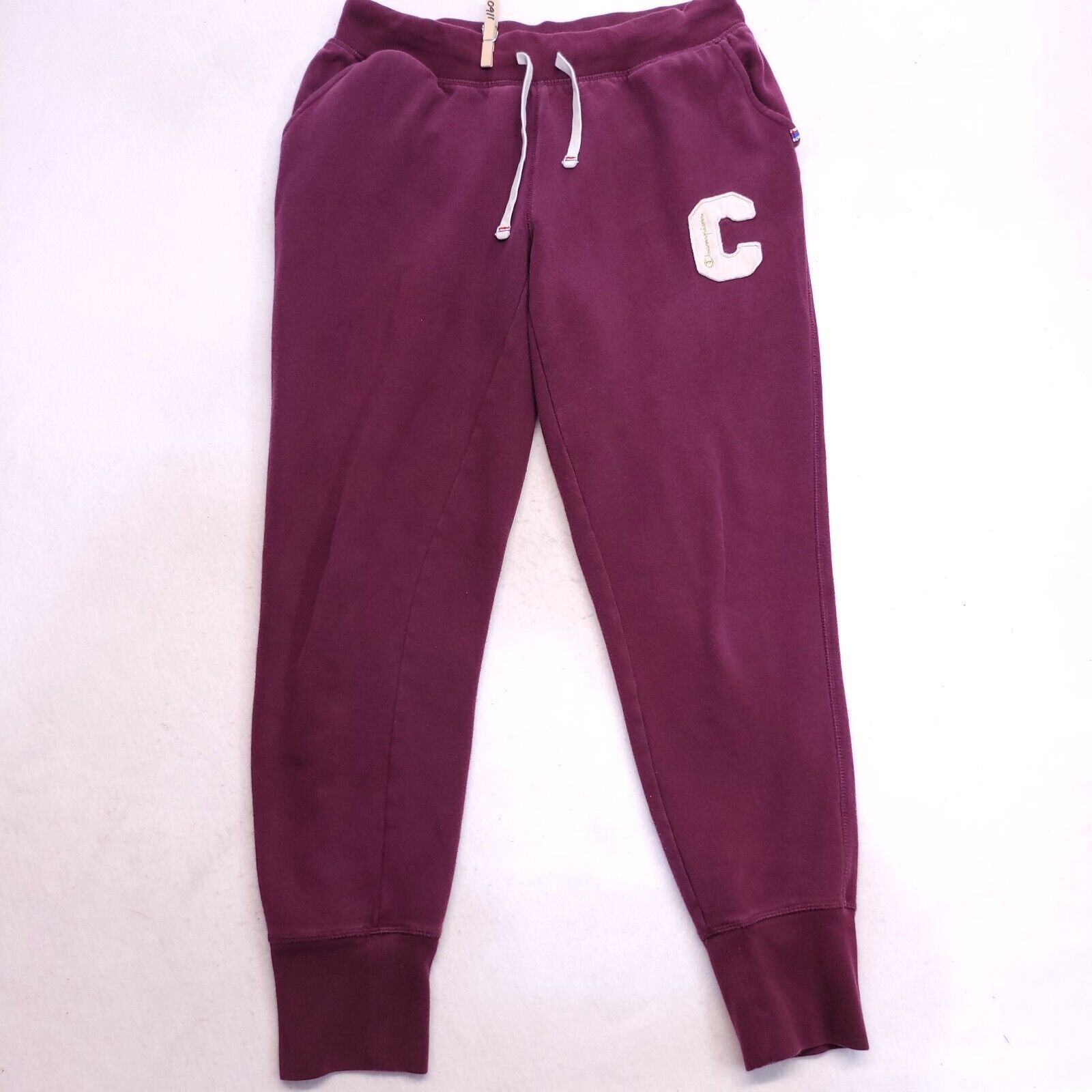 Champion Champion Athletic Running Workout Pants Womens Size S Maroon Size 28" / US 6 / IT 42 - 2 Thumbnail
