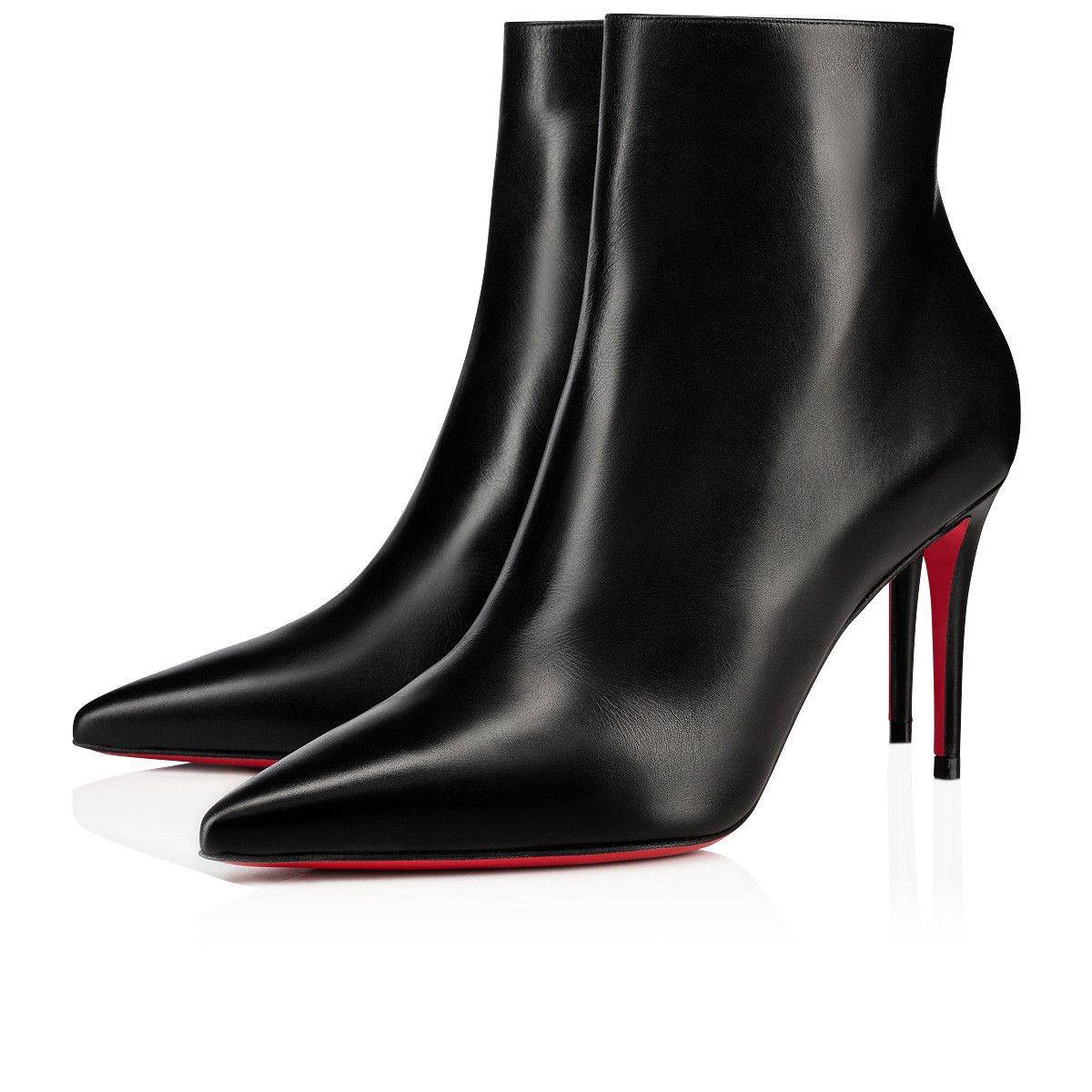 Christian Louboutin So Kate Booty 85 Black Calf Leather Ankle Heel Bootie 41.5 Size US 11.5 / IT 41.5 - 1 Thumbnail