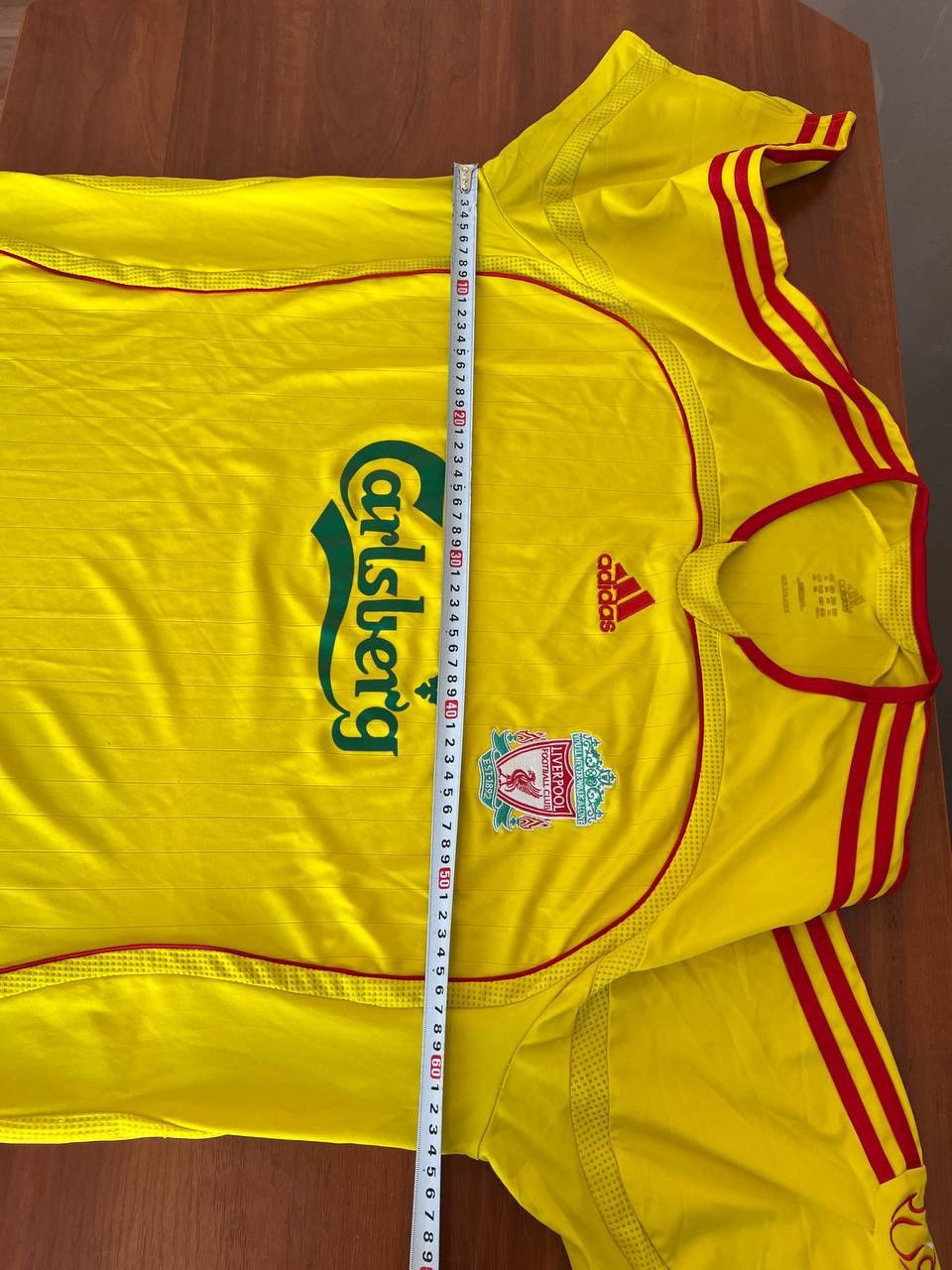 Adidas 2006/07 LIVERPOOL AWAY SOCCER JERSEY FOOTBALL SHIRT ADIDAS Size US XXL / EU 58 / 5 - 22 Thumbnail