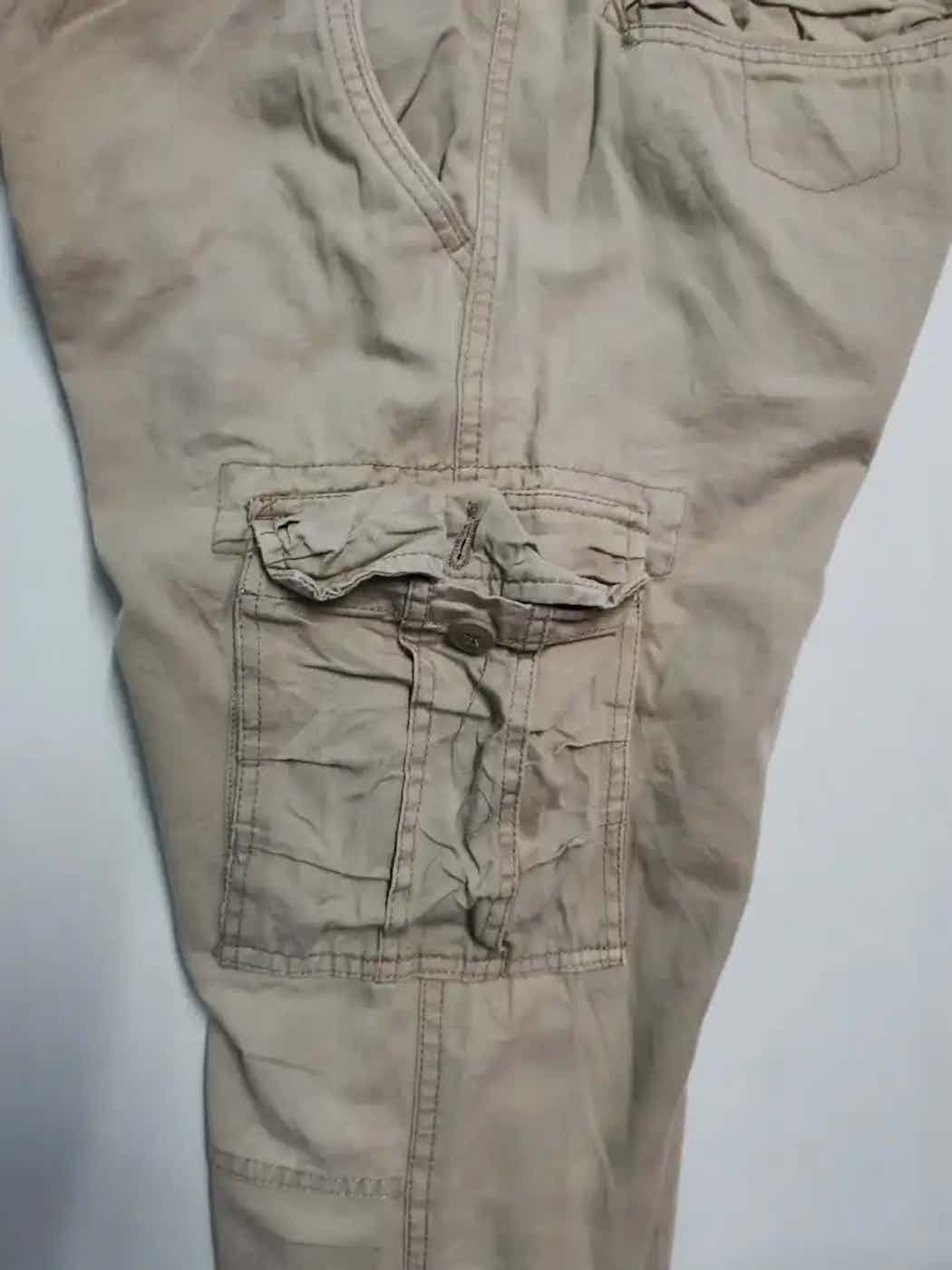 Japanese Brand Rare Match Stick Tactical Multipocket Cargo Pants Size US 31 - 11 Thumbnail