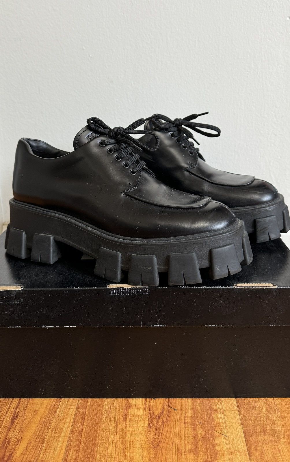 Prada creepers womens hotsell