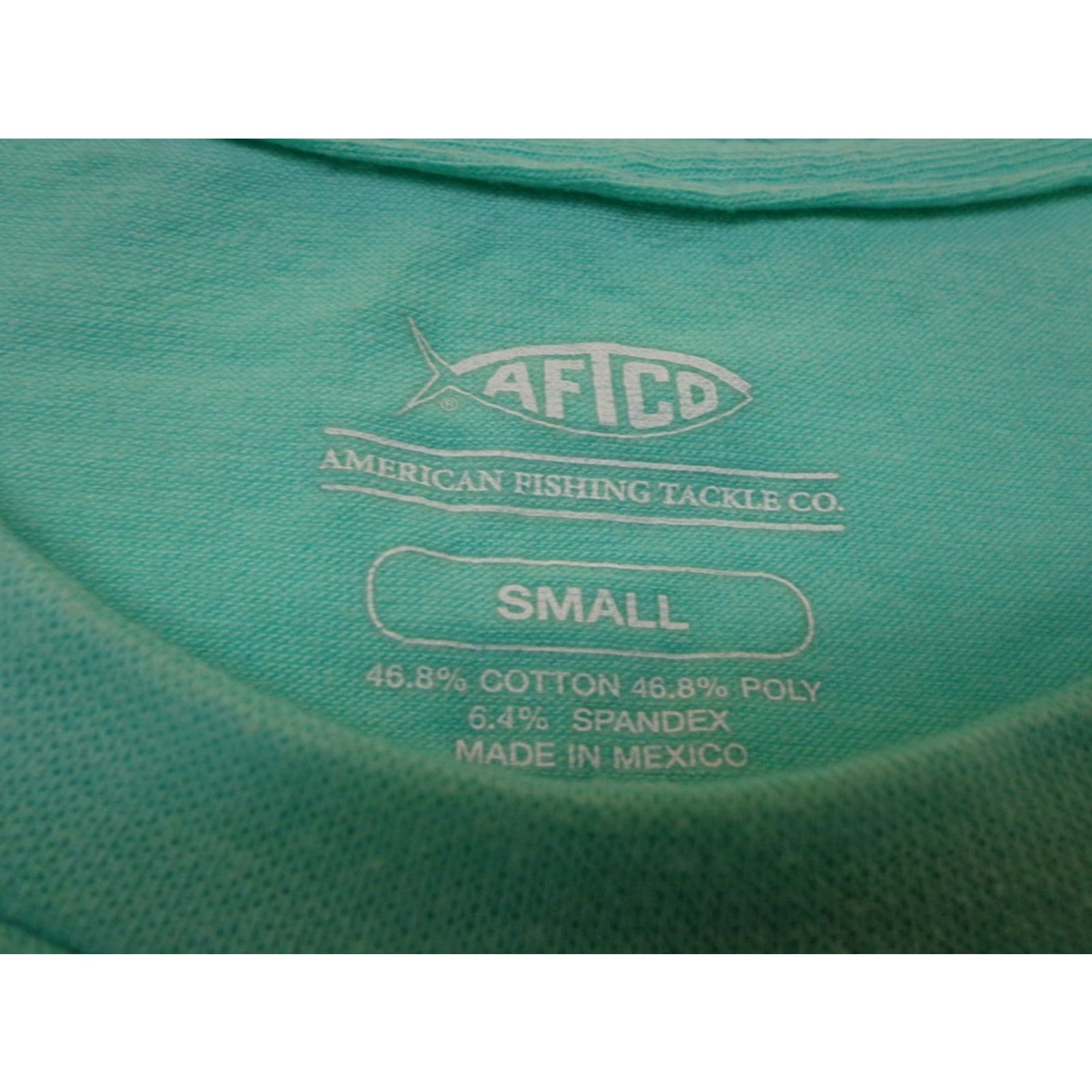 Vintage AFTCO T Shirt Graphic Light Green Size Small Flaws Size US S / EU 44-46 / 1 - 5 Thumbnail