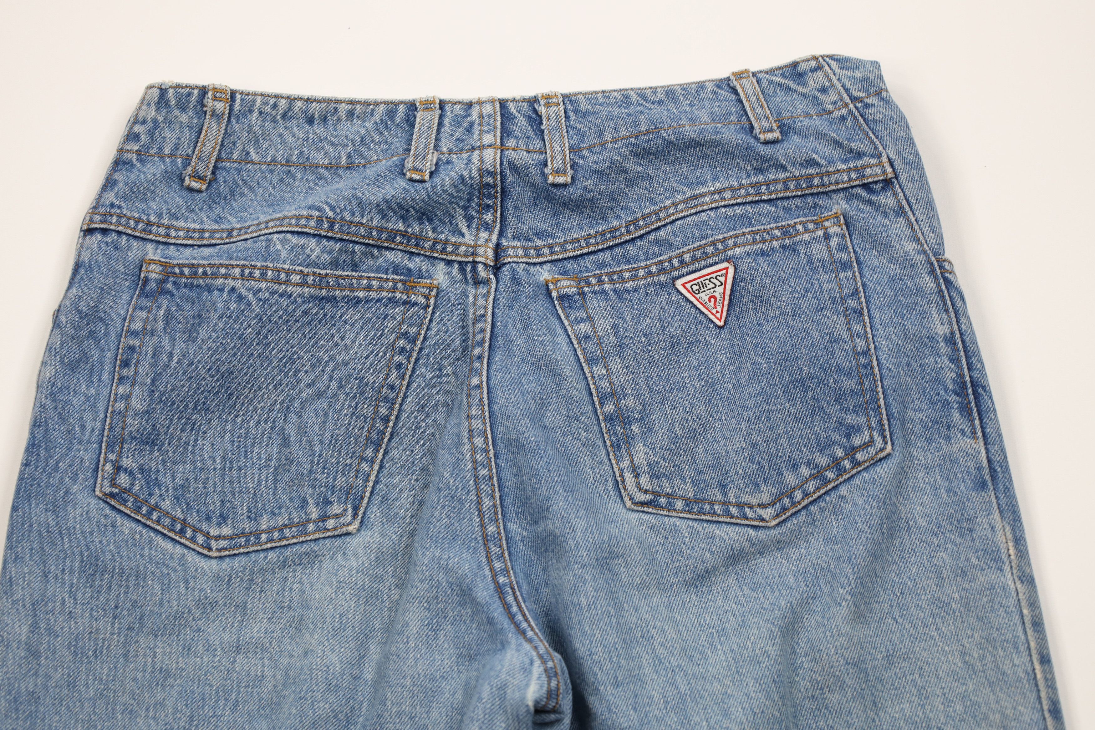 Guess Vintage 90s Guess Fly Tapered Leg Denim Jeans Blue USA Size US 30 / EU 46 - 12 Thumbnail